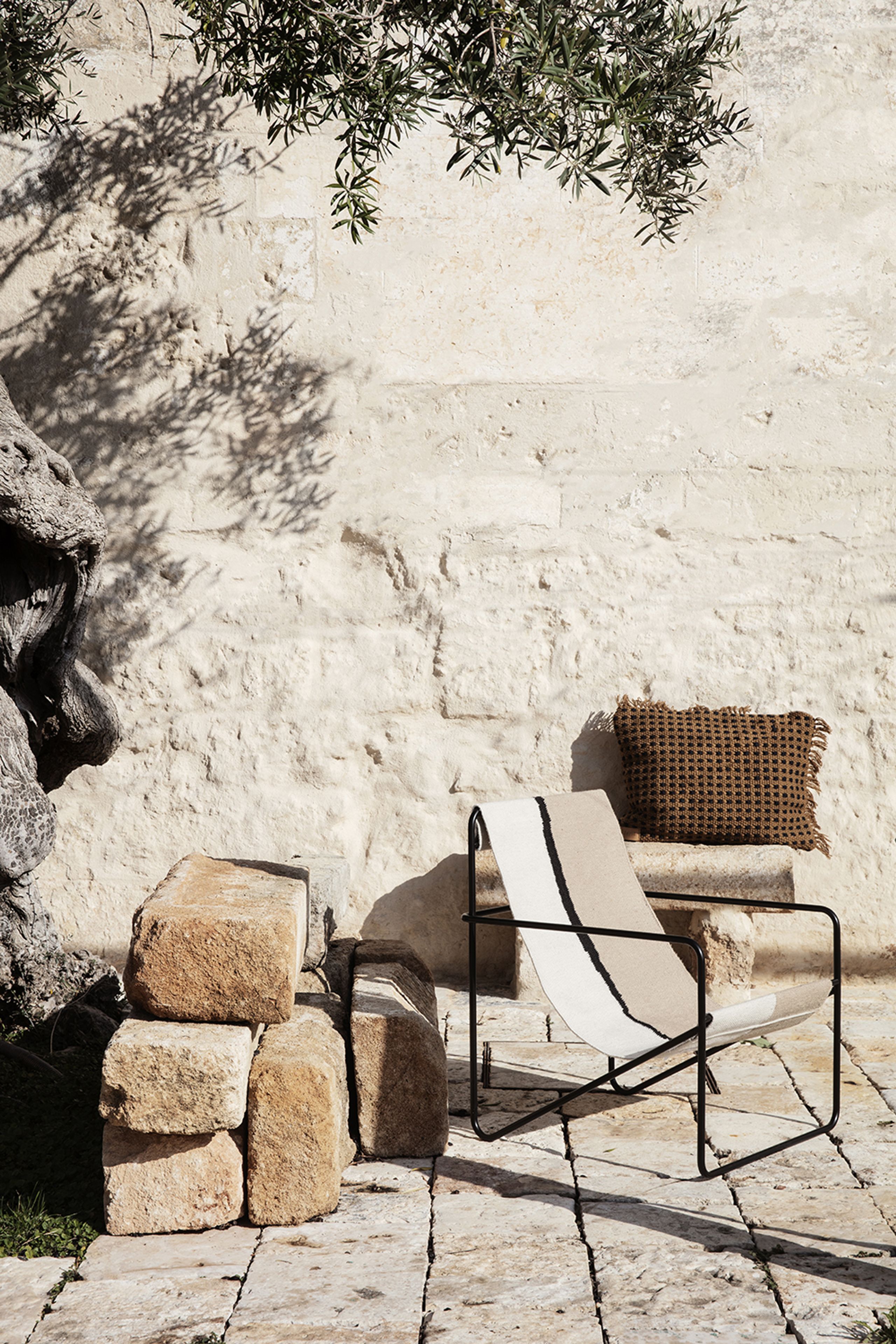 Ferm Living - Dětské prostírání - Desert Lounge Seat - Stripe