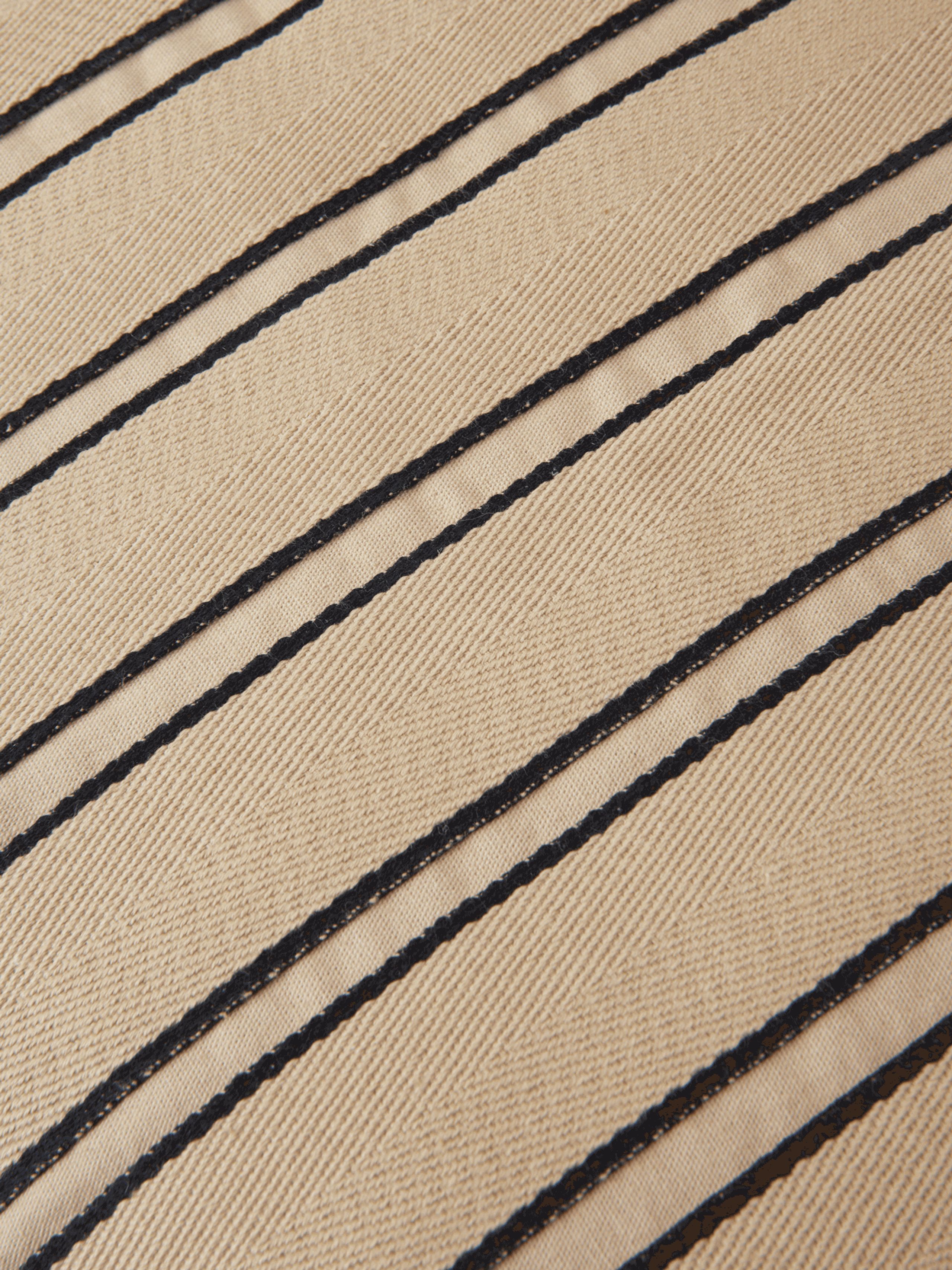 Ferm Living - Cushion - Twill Cushion - Cashmere/Black