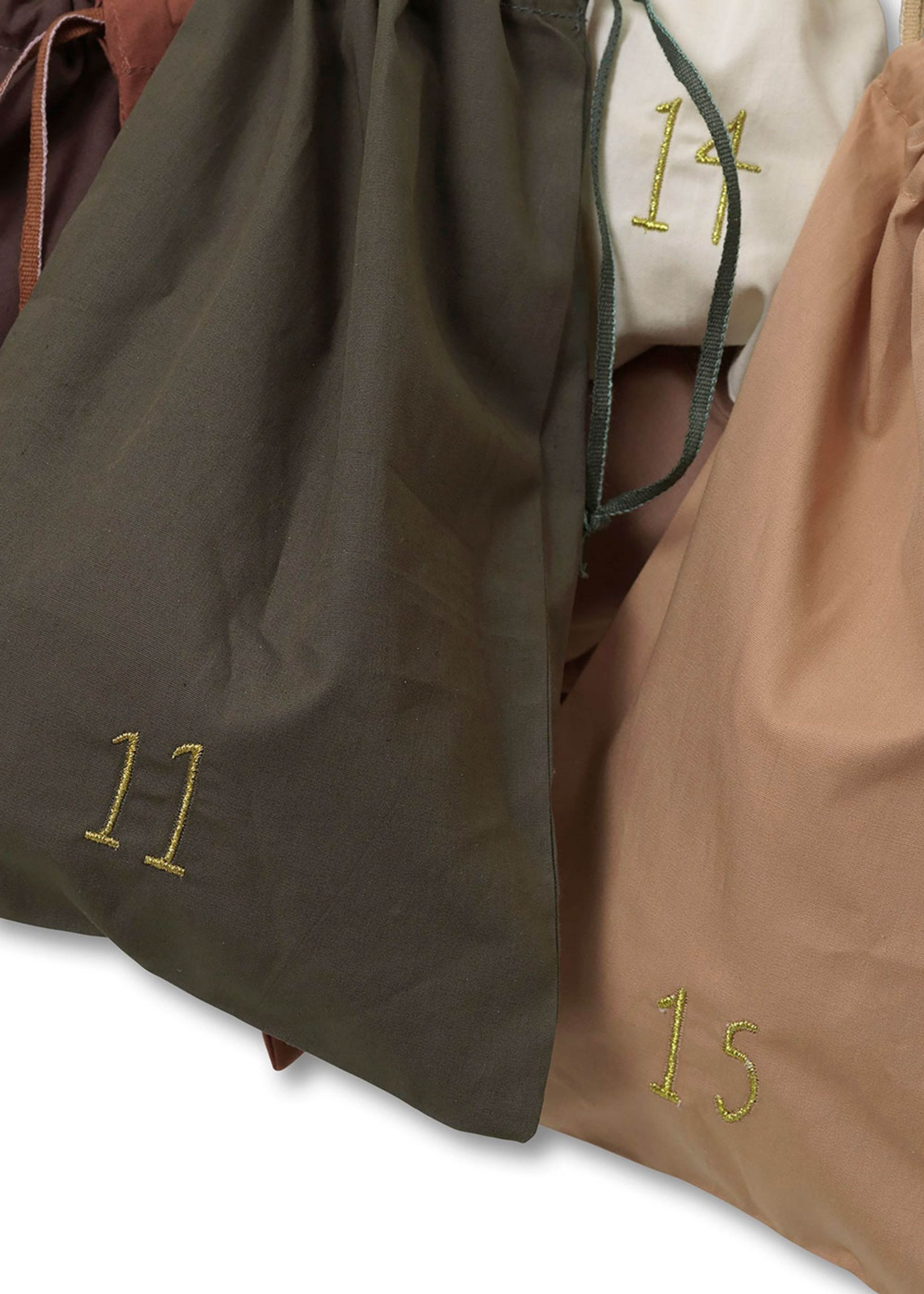 Ferm Living - Christmas calendar - Christmas Countdown - 24 Bags - Multicolour