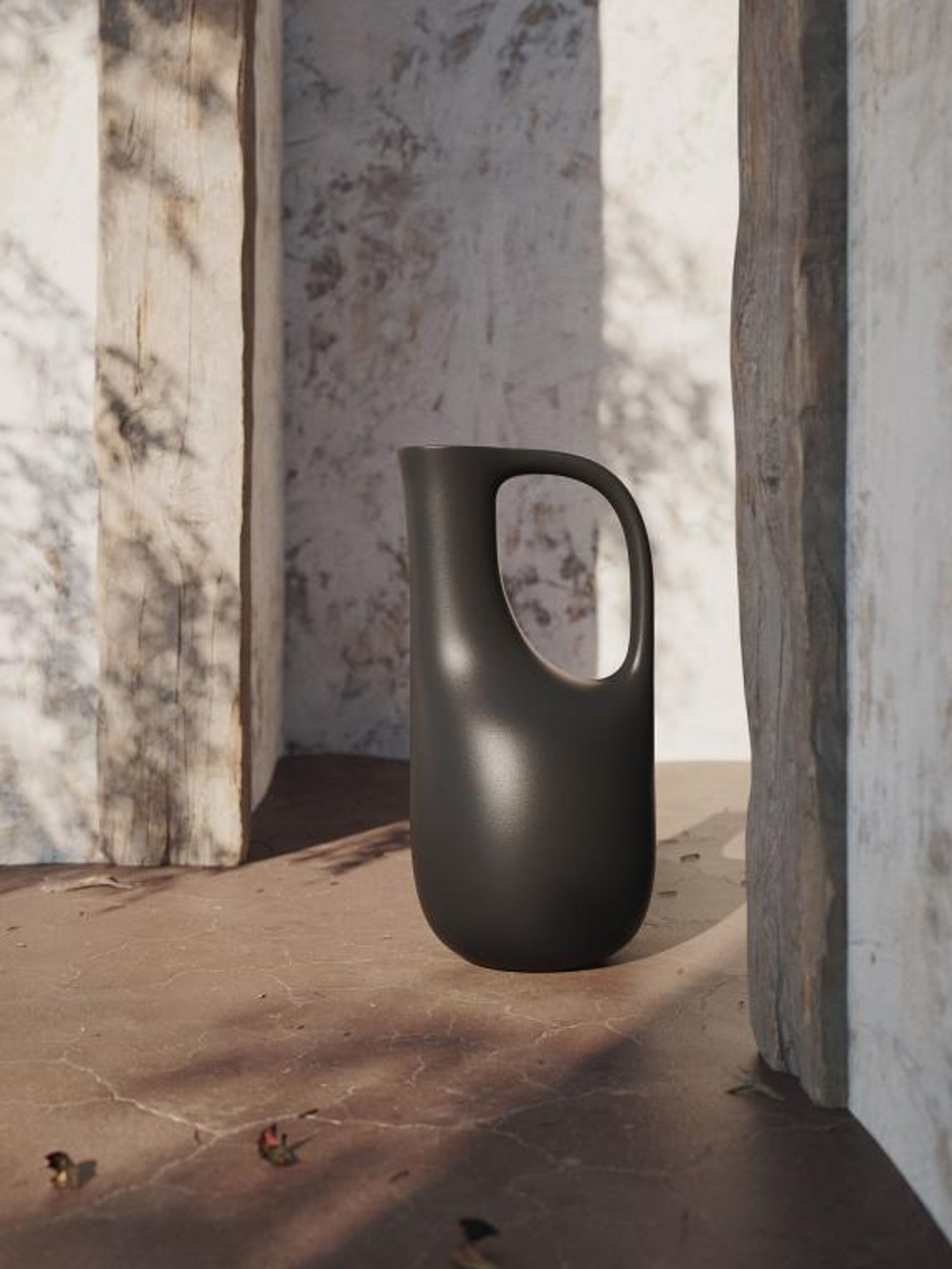 Ferm Living - Jug - Liba Watering Can - Black