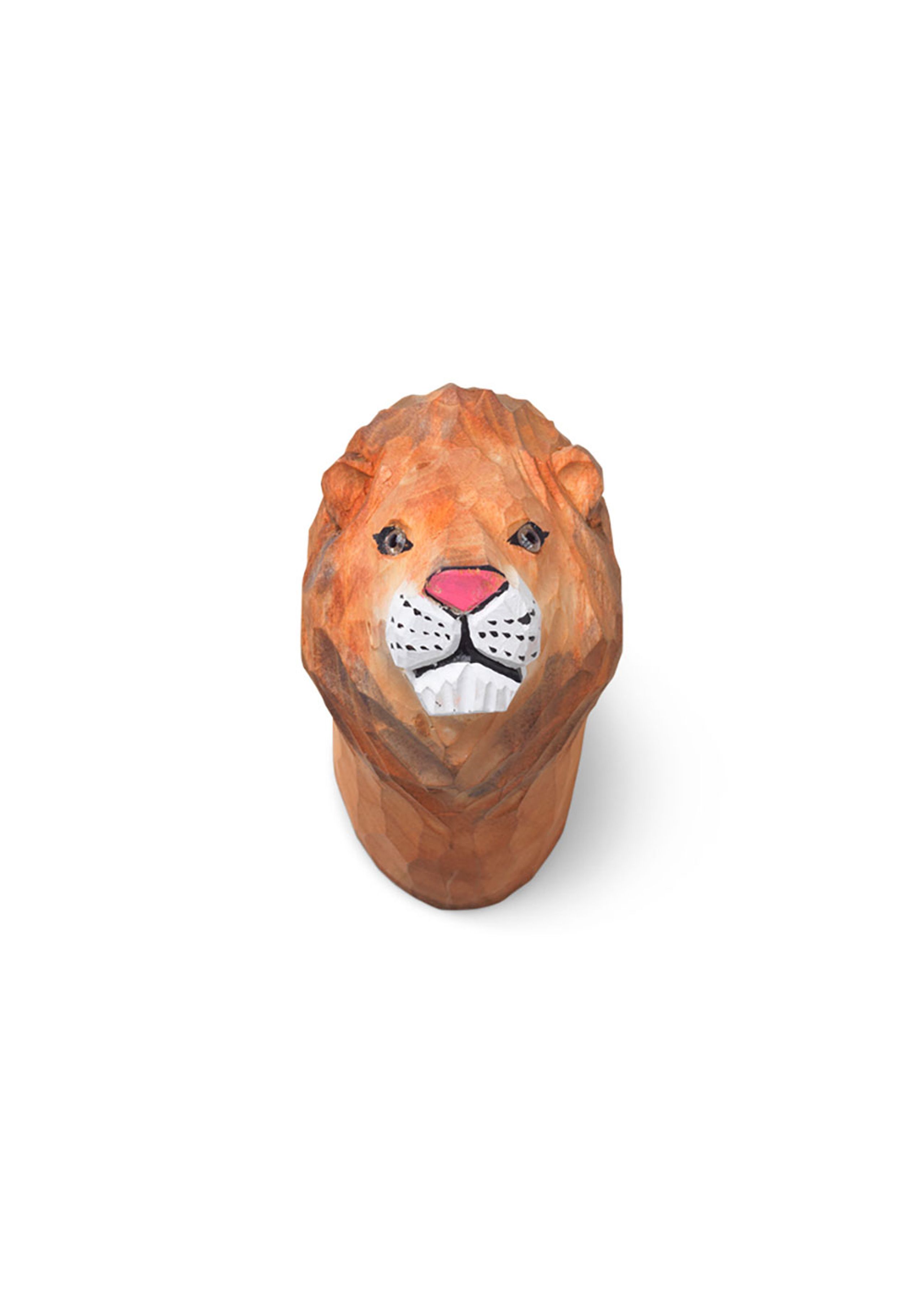 Ferm Living - Knager - Animal Hand-Carved Hook - Lion