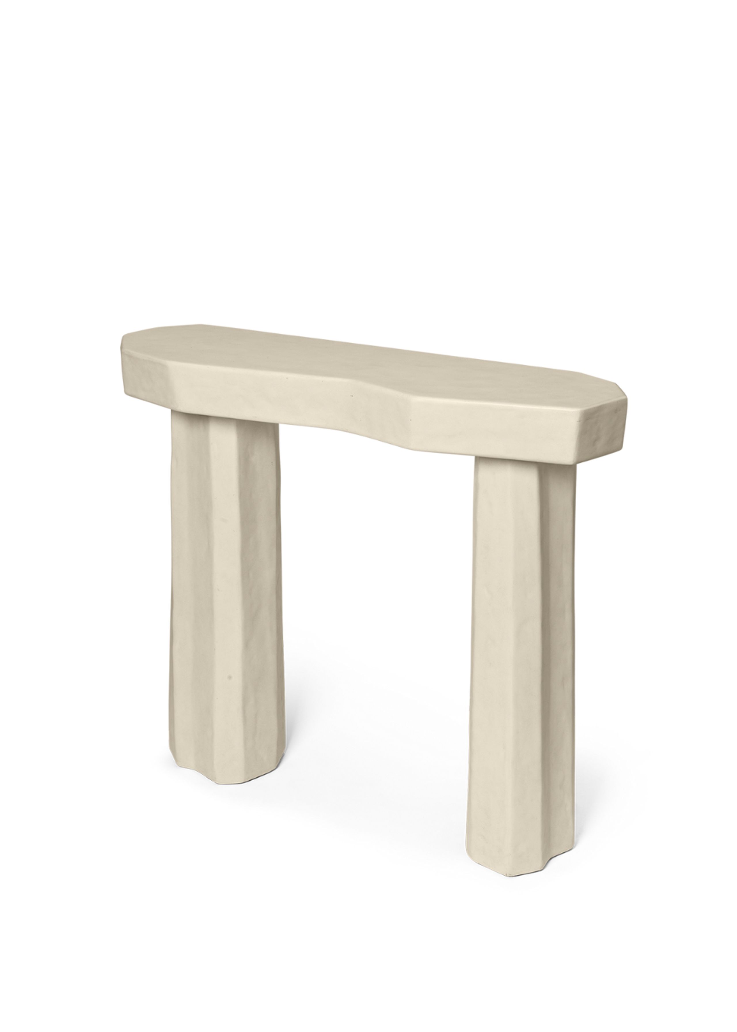 Ferm Living - Console table - Staffa Console Table - Ivory - Ivory