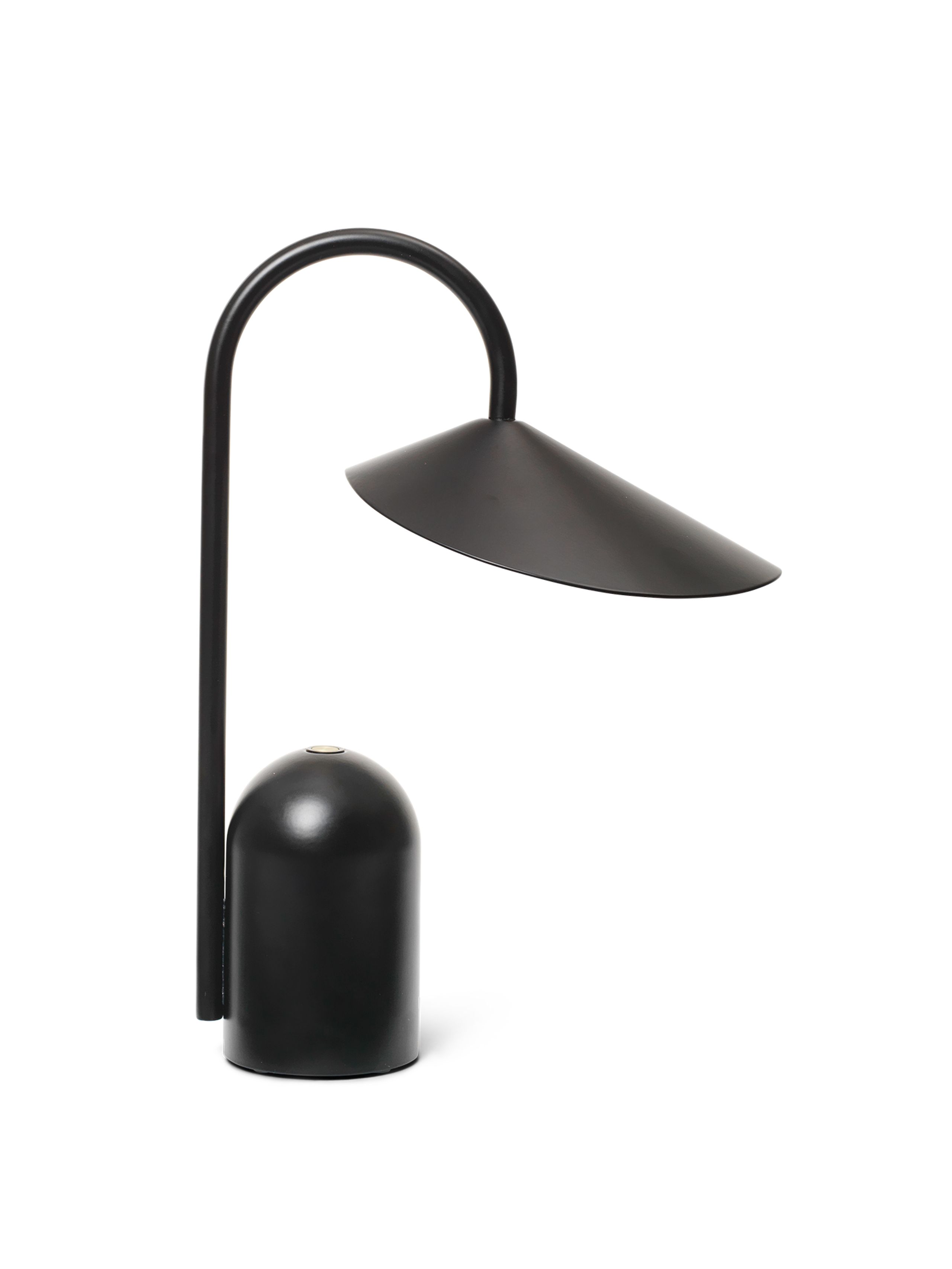 Ferm Living - Tragbare Lampe - Arum Portable Lamp - Black