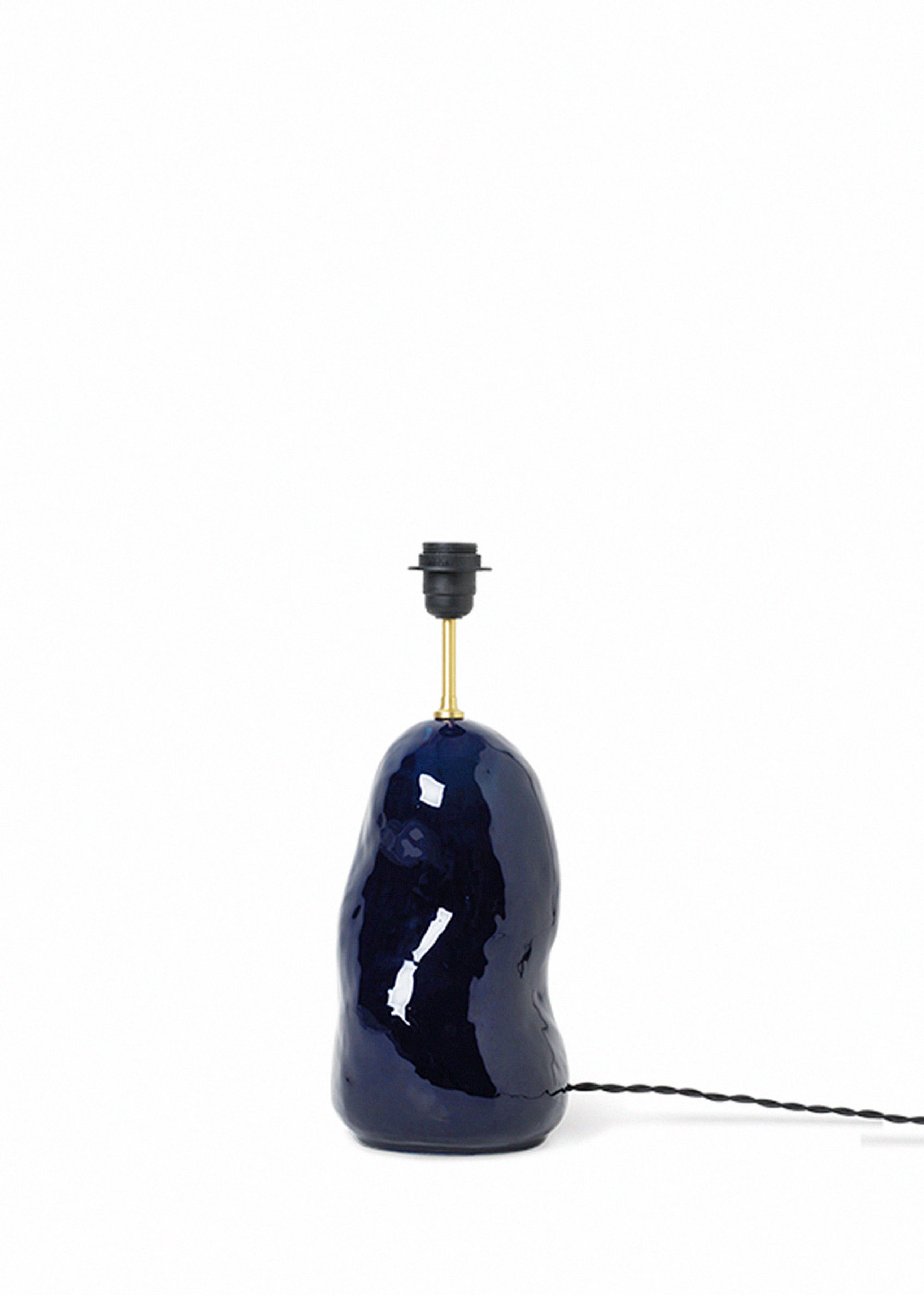 Ferm Living - Lamp - Hebe Base - Deep Blue - Medium