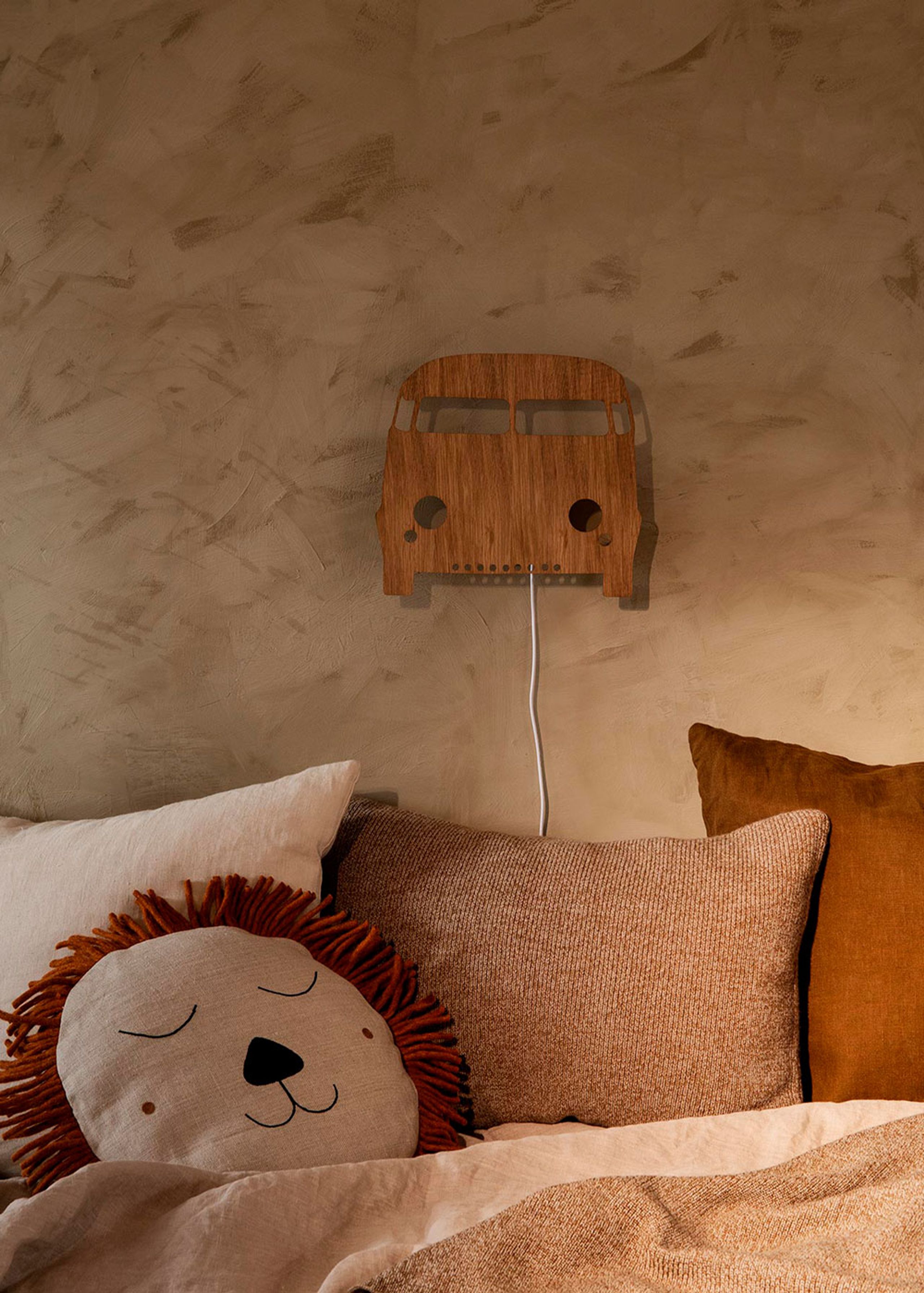 Ferm Living - Lamp Shade - Car Lamp - Oiled Oak