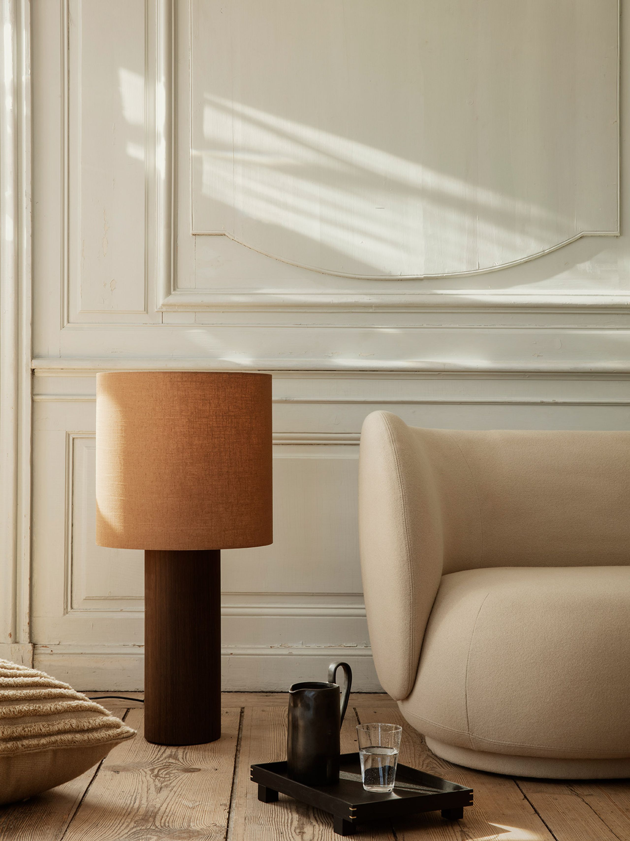 Ferm Living - Lamp Shade - Eclipse lampshade - Curry - Ø42