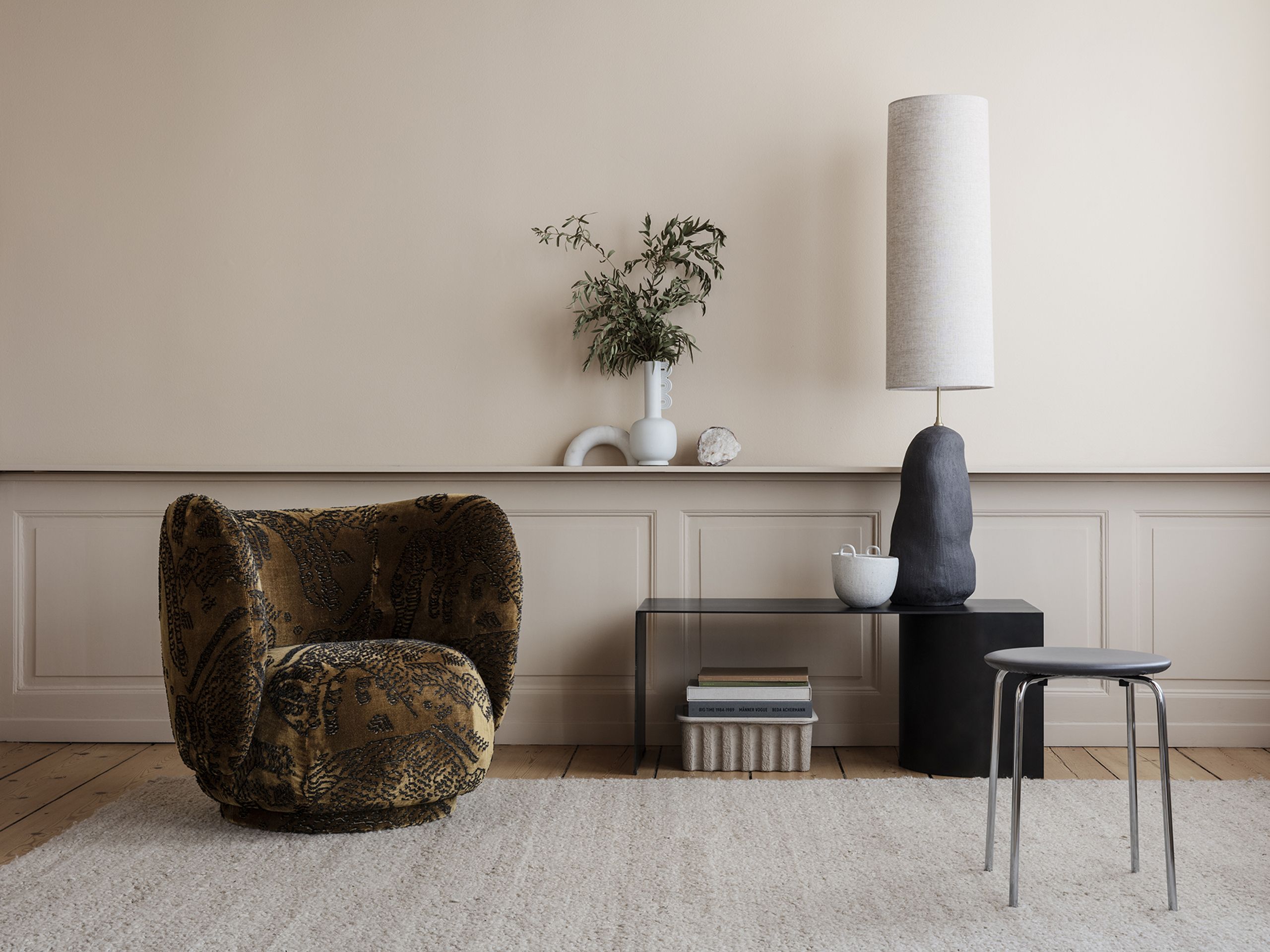 Ferm Living - Lamp Shade - Eclipse lampshade - Natural - Ø30