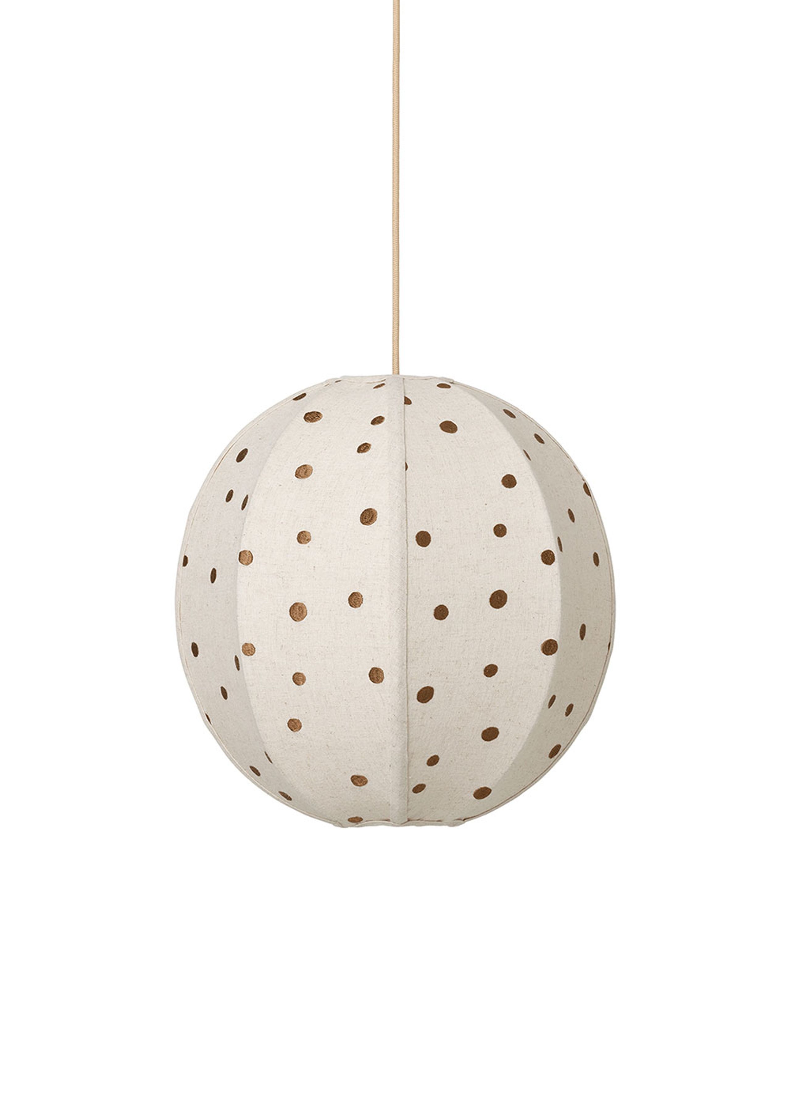 Ferm Living - Lamp Shade - Textile Lampshade - Dots