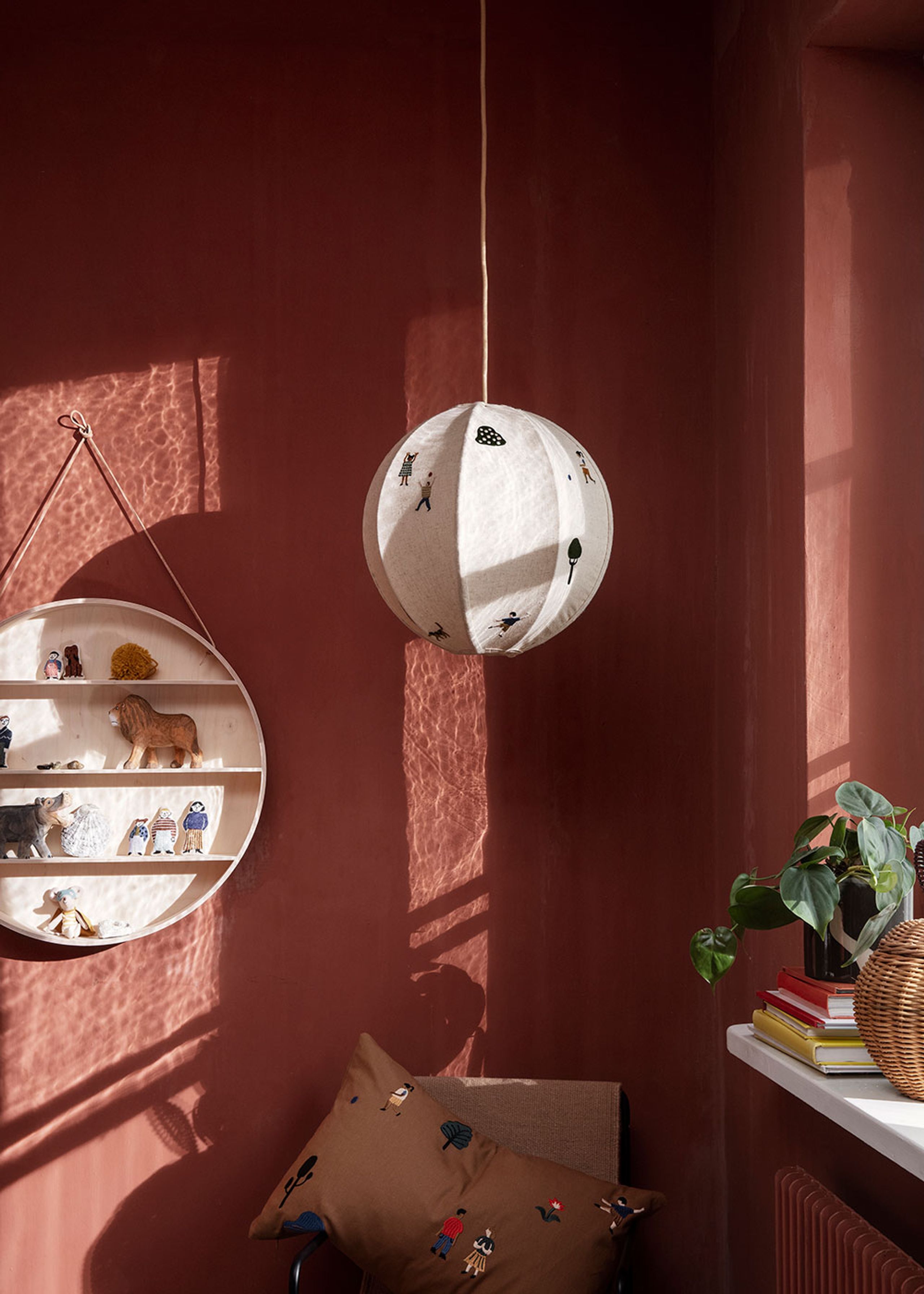 Ferm Living - Lamp Shade - Textile Lampshade - The Park