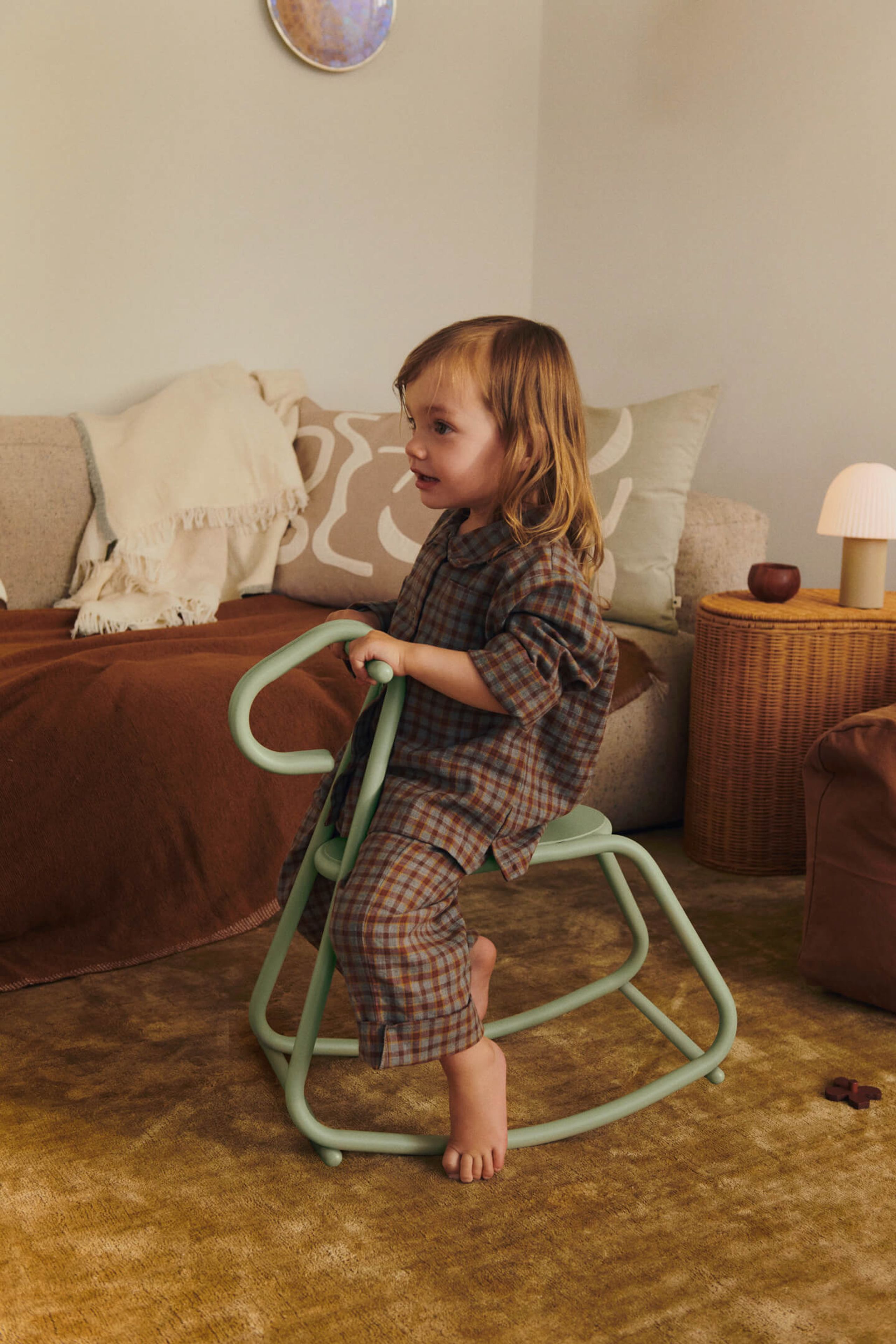 Ferm Living - Hračky - Lussi Rocking Horse - Tea Green