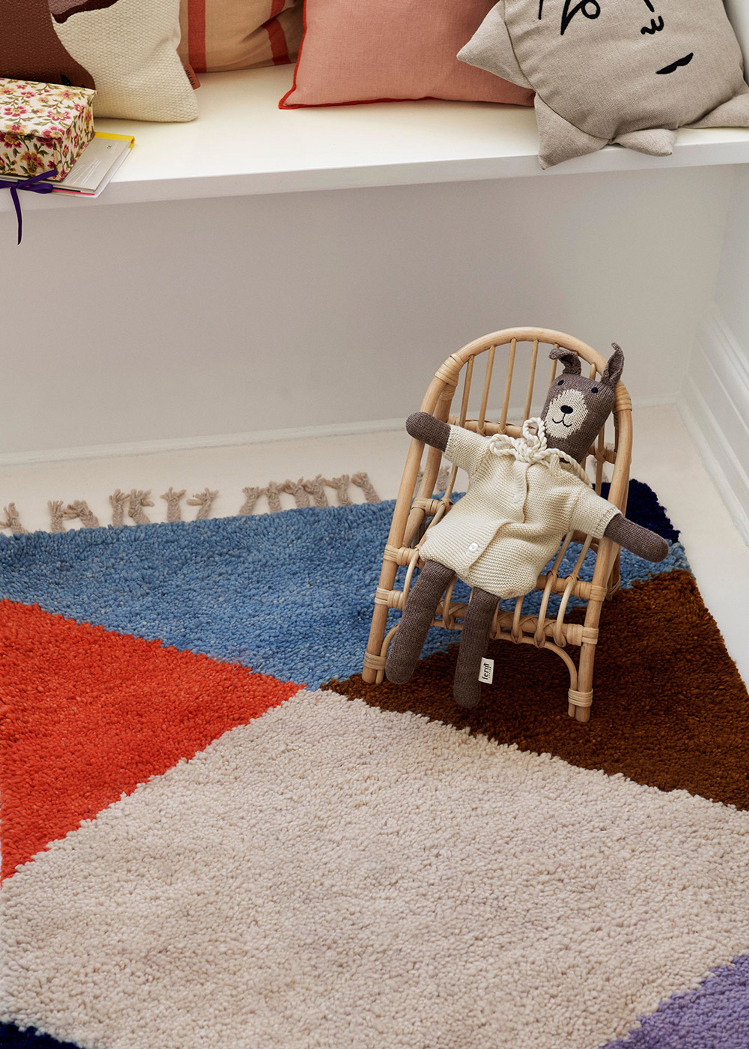 Ferm Living - Toys - Kuku Doll Chair - Natural Bamboo