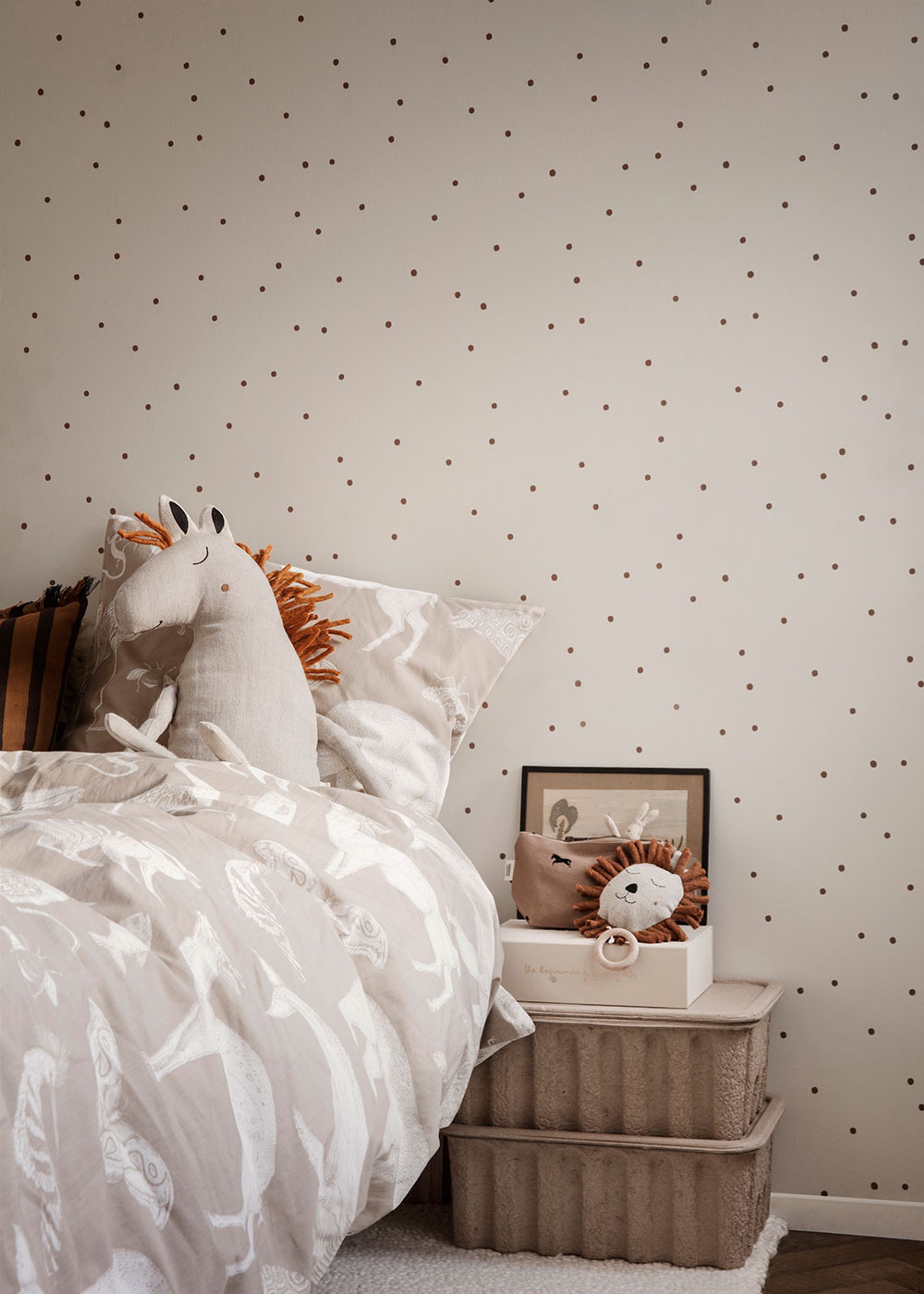 Ferm Living - Toys - Lion Music Mobile - Natural