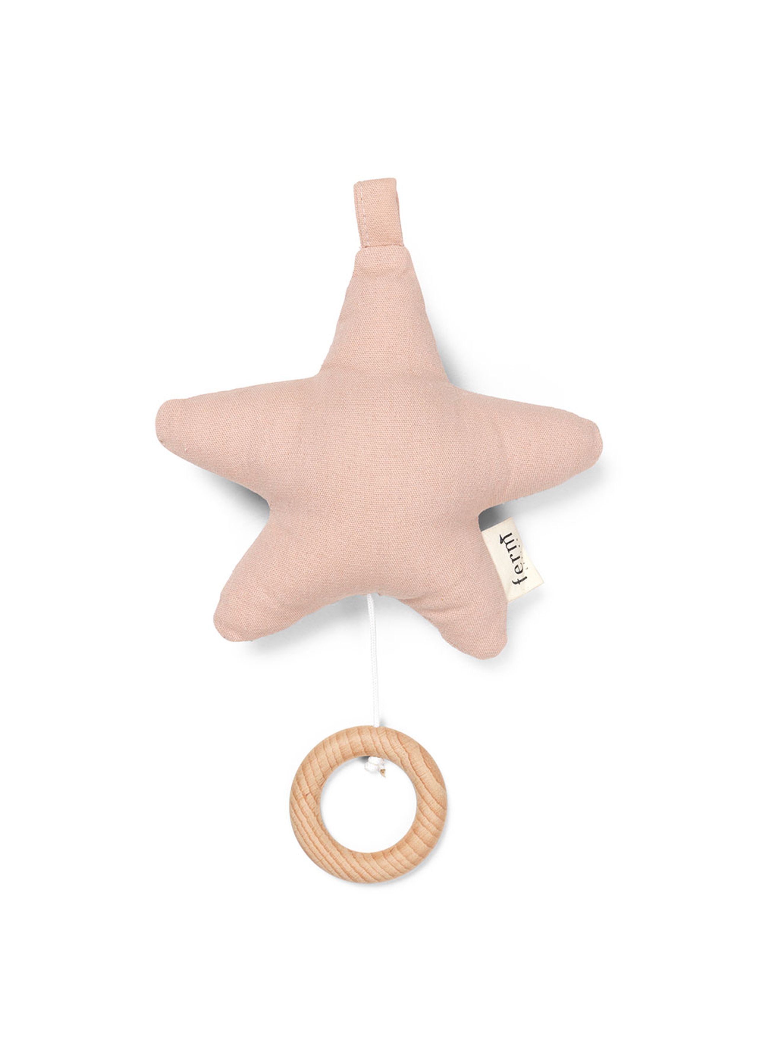 Ferm Living - Leksaker - Star Music Mobile - Rosa
