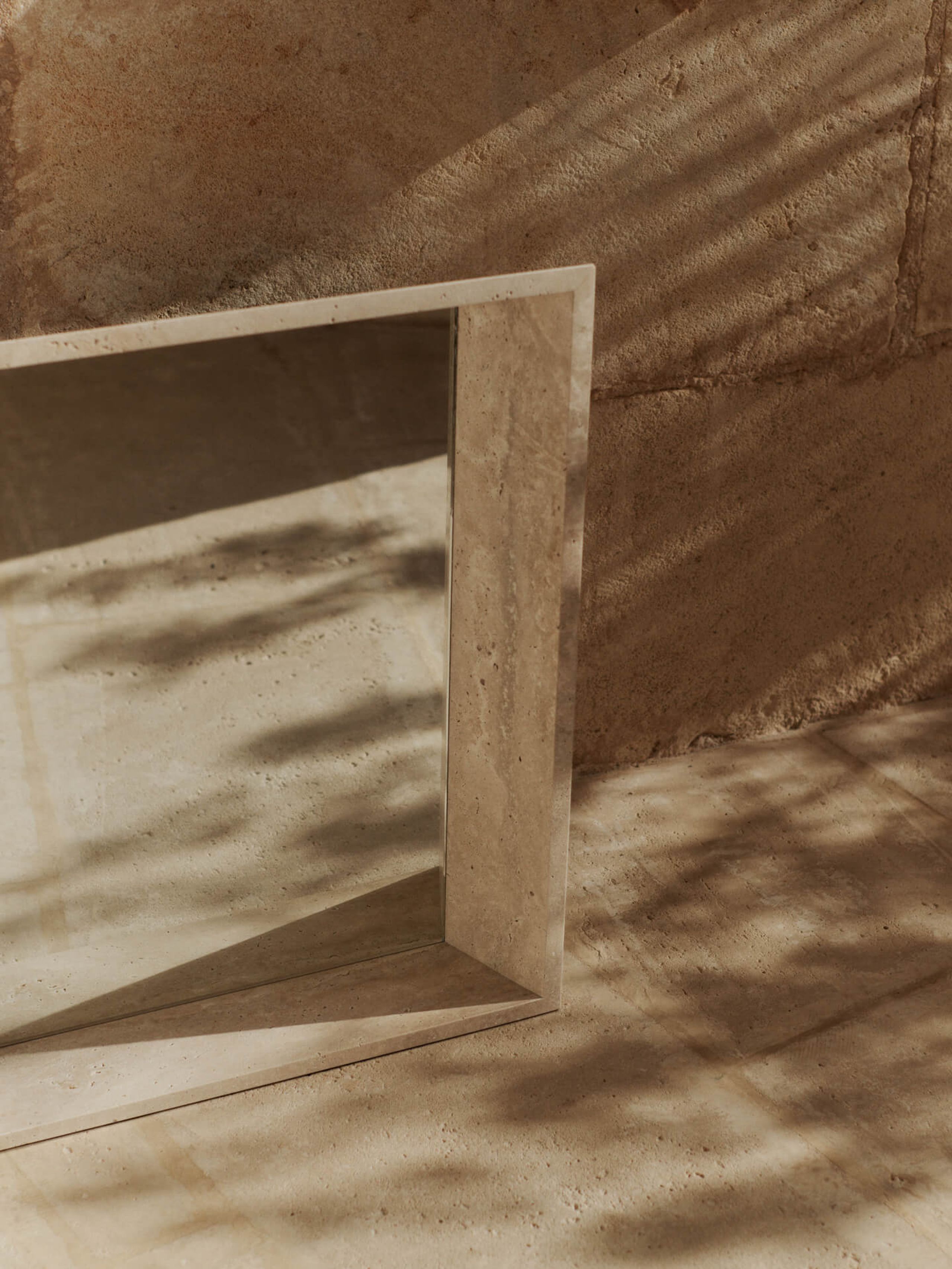 Ferm Living - Mirror - Lancet Mirror - Travertine