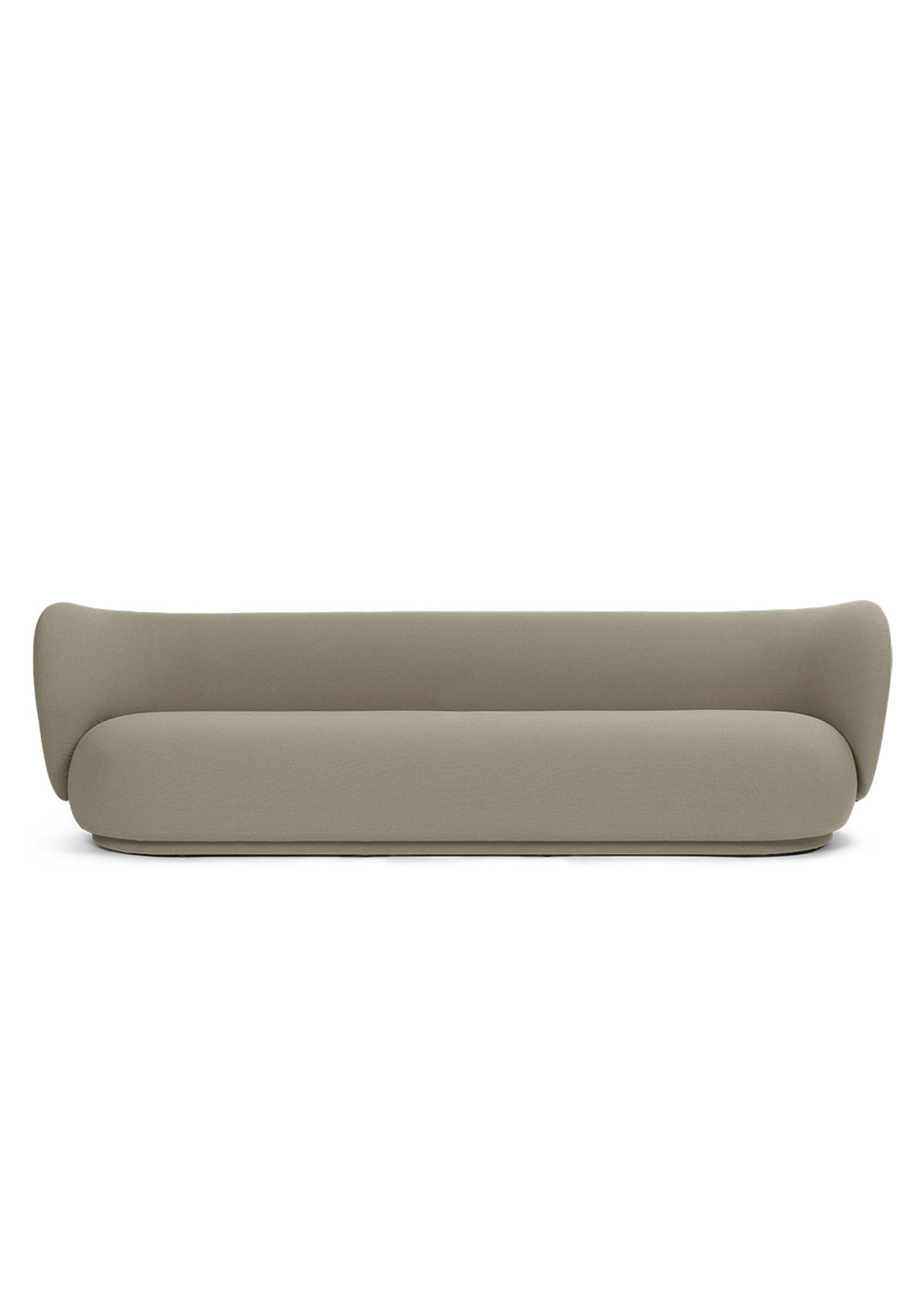 Ferm Living - 3-Personen-Sofa - Rico 4-pers Sofa - Grain - Cashmere