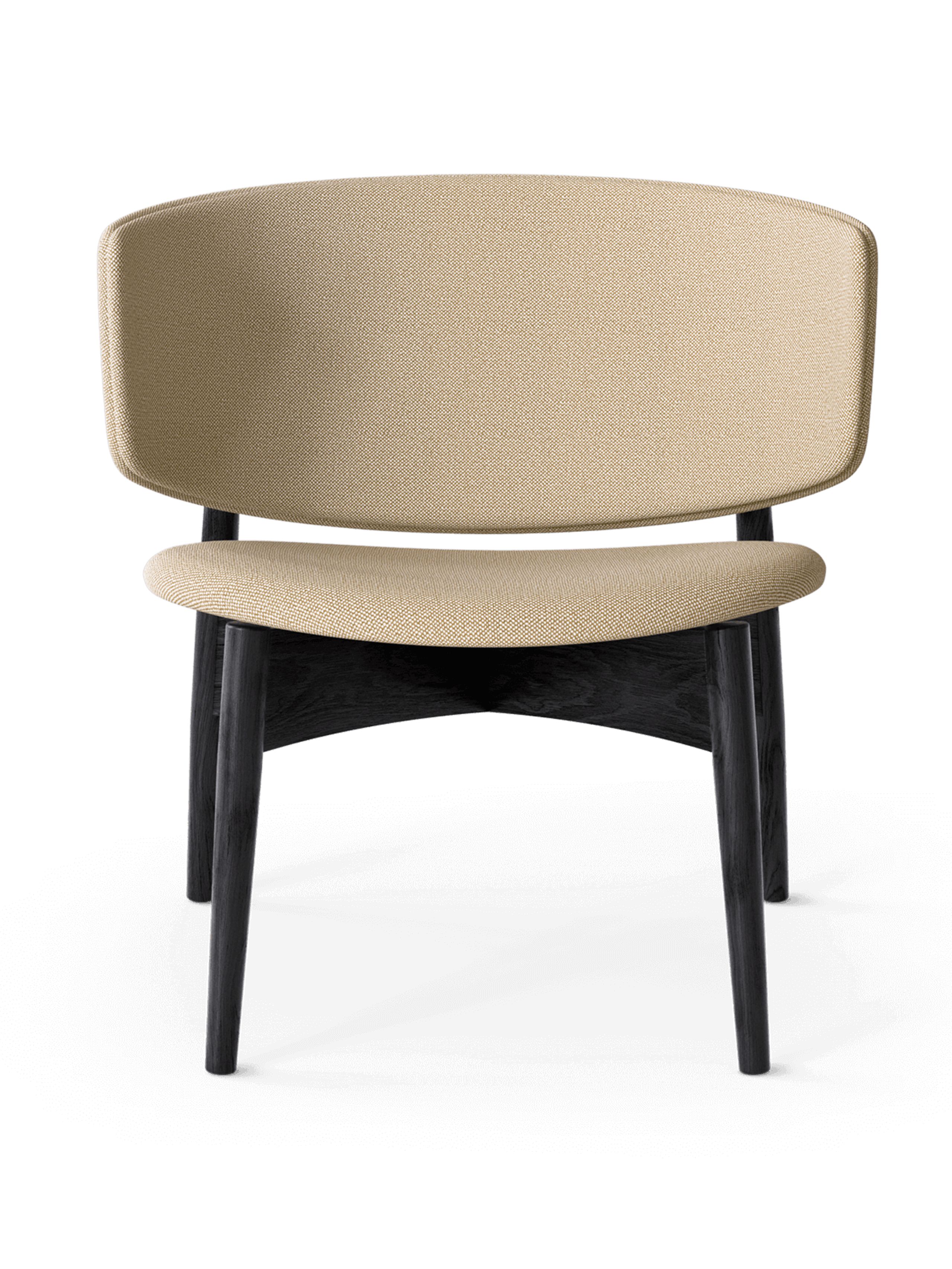 Ferm Living - Lounge chair - Herman Lounge - Black/Hallingdal 220