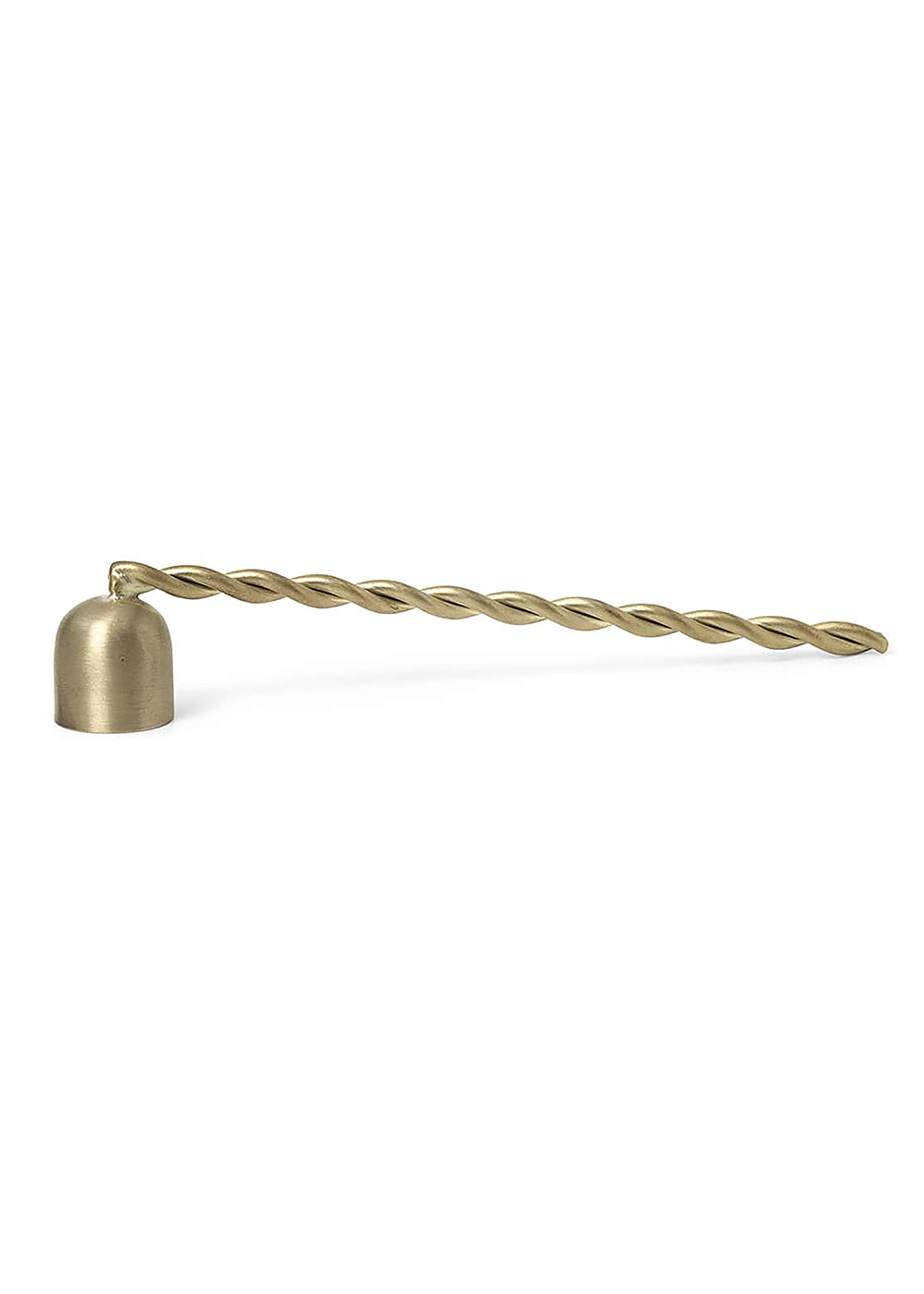 Ferm Living - Kerzenhalter - Twist Candle Snuffer - Brass