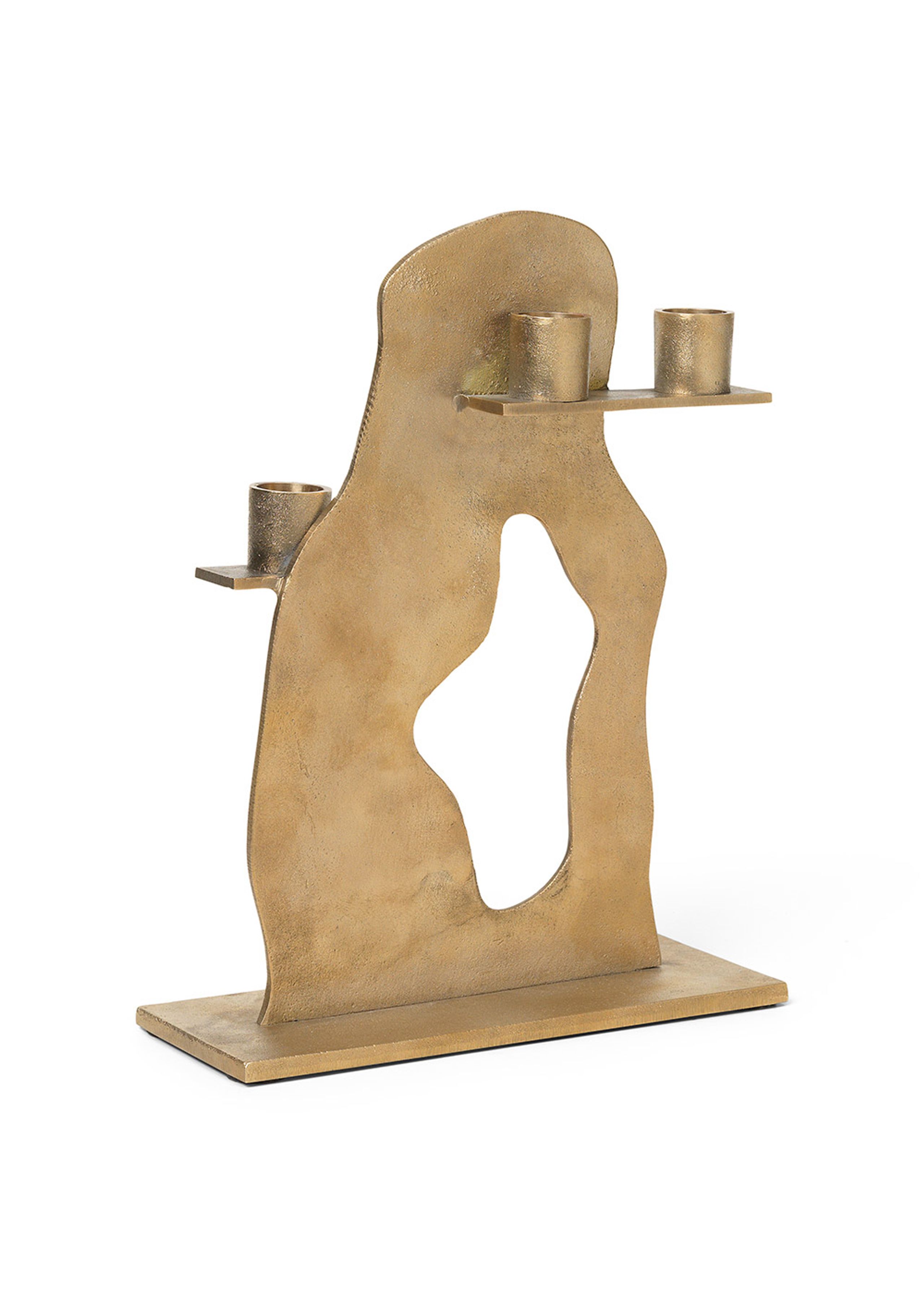 Ferm Living - Chandelier - Erode Candle Holder - Brass