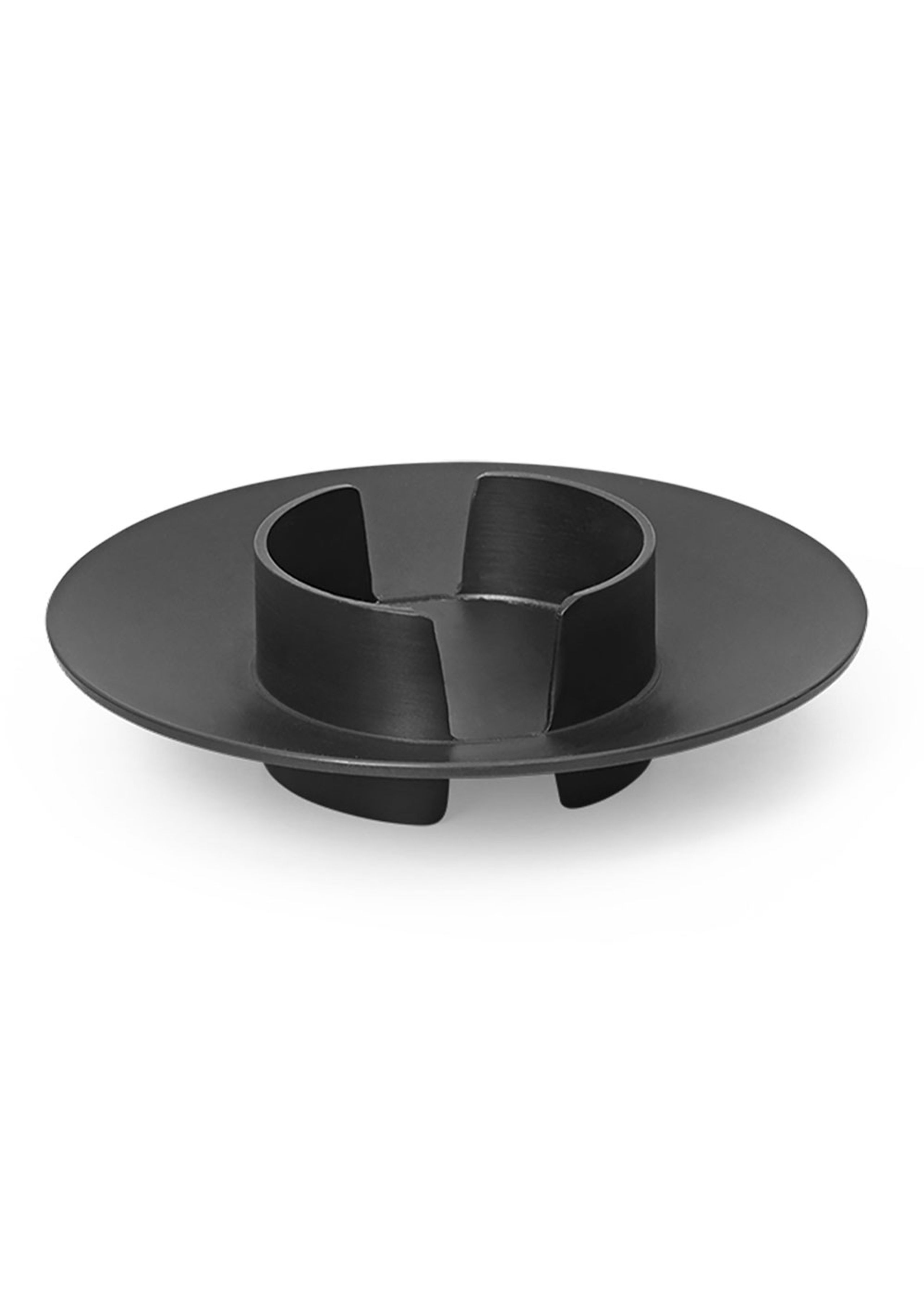 Ferm Living - Candlestick - Block Candle Holder - Black Brass