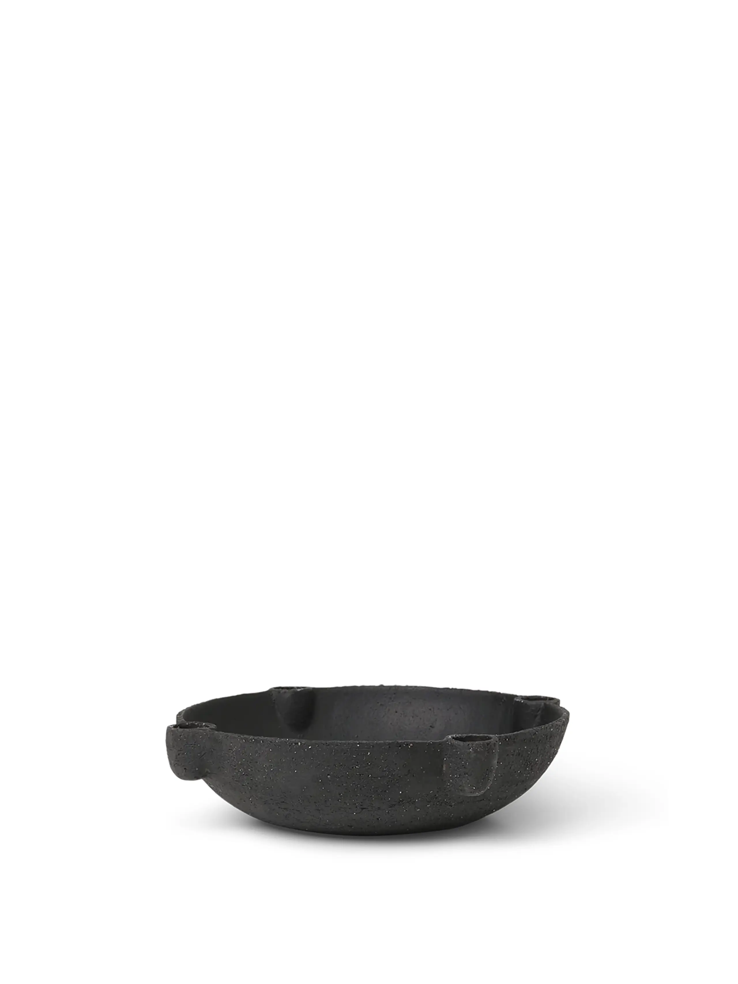 Ferm Living - Candle holder - Bowl - Dark Grey