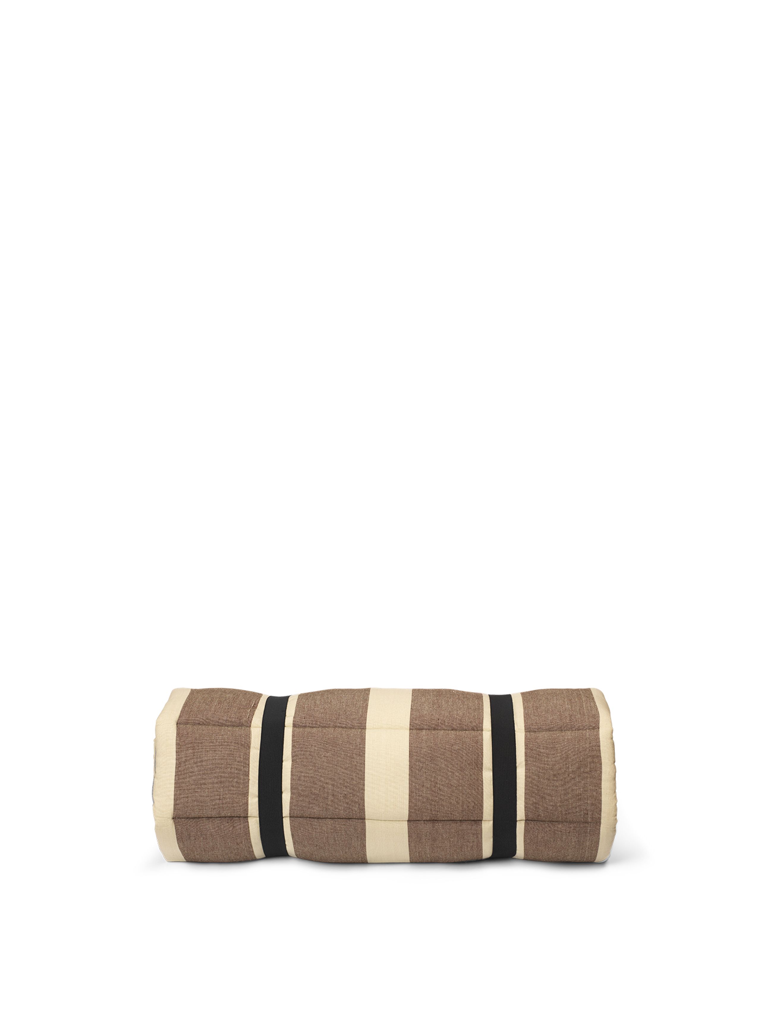 Ferm Living - Materac - Strand Quilted Matress - Carob Brown/Parchment
