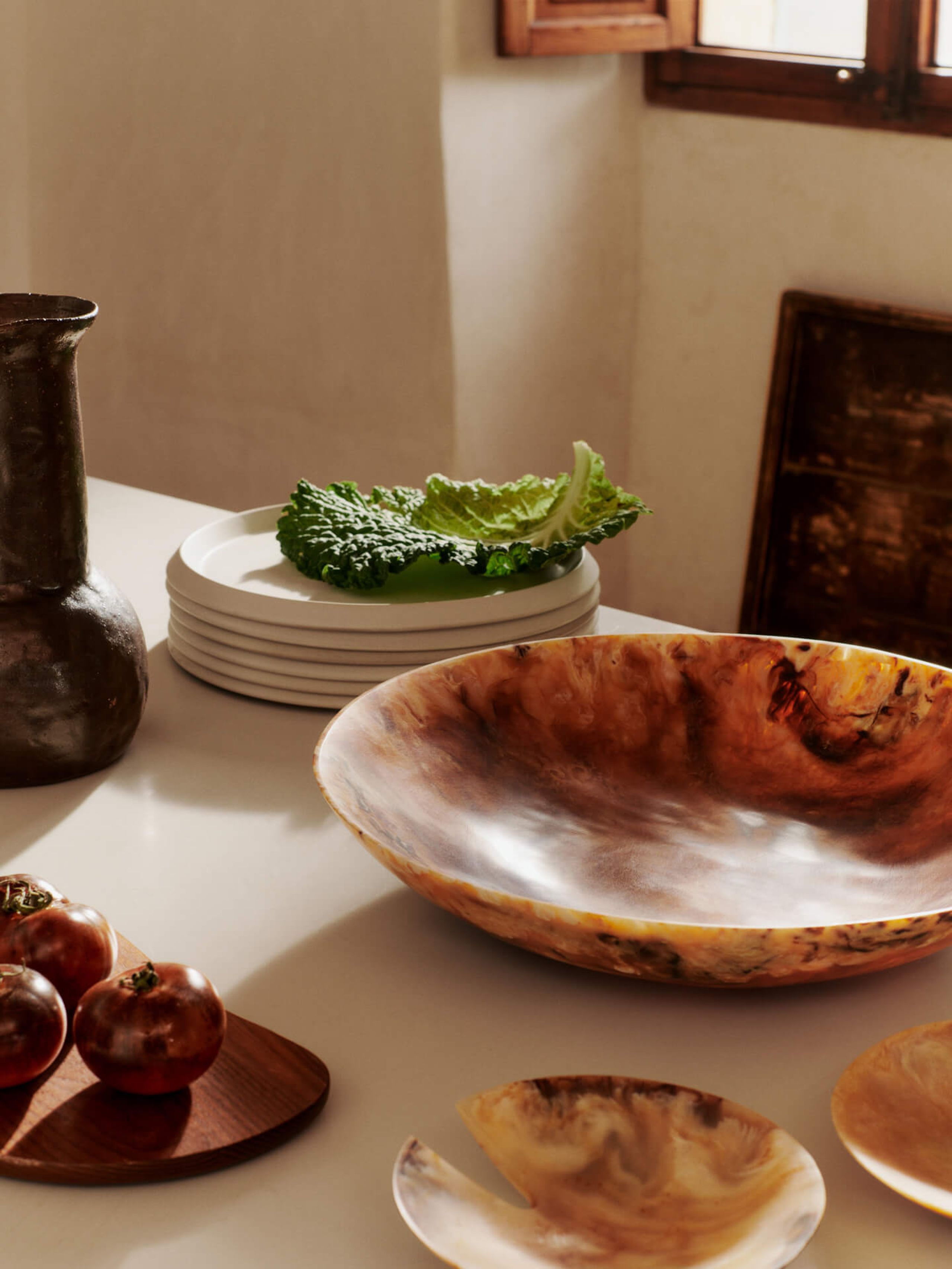 Ferm Living - Farbe - Sol Salad Bowl - Sugar Kelp