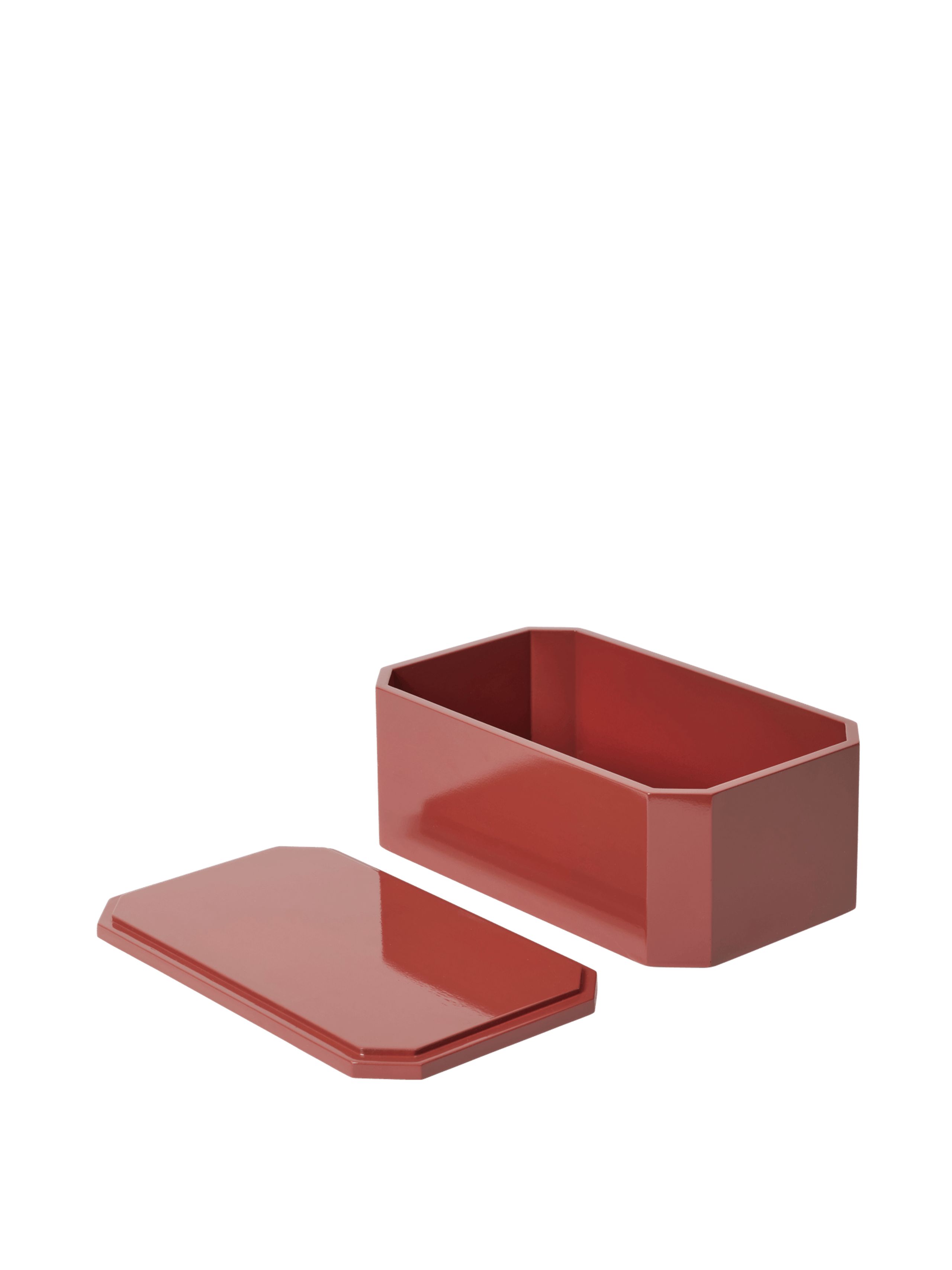 Ferm Living - Opbevaringsbokse - Nova Storage Box - Picante Red - Large