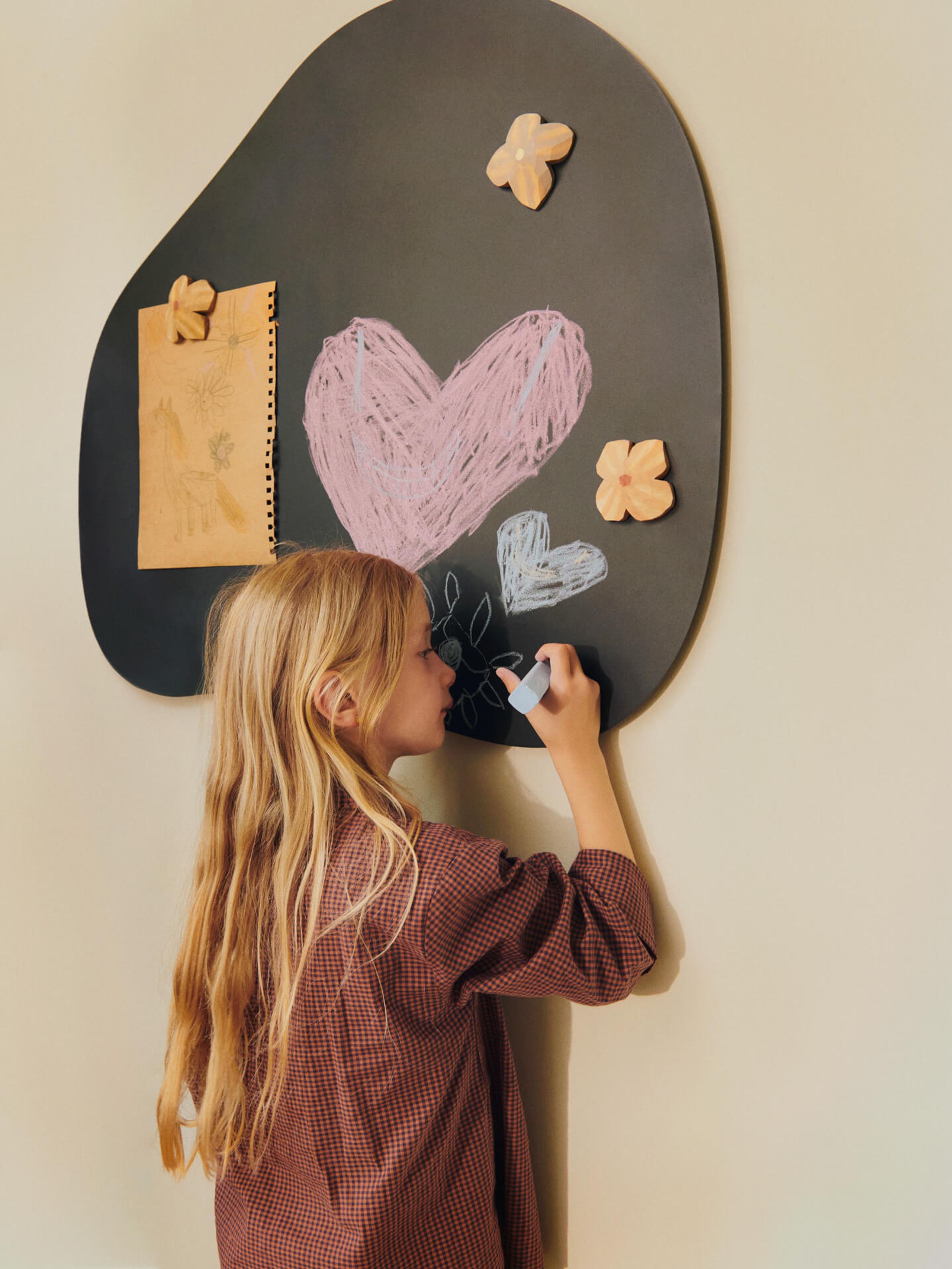 Ferm Living - Bulletin Board - Willora Magnetic Board - Black