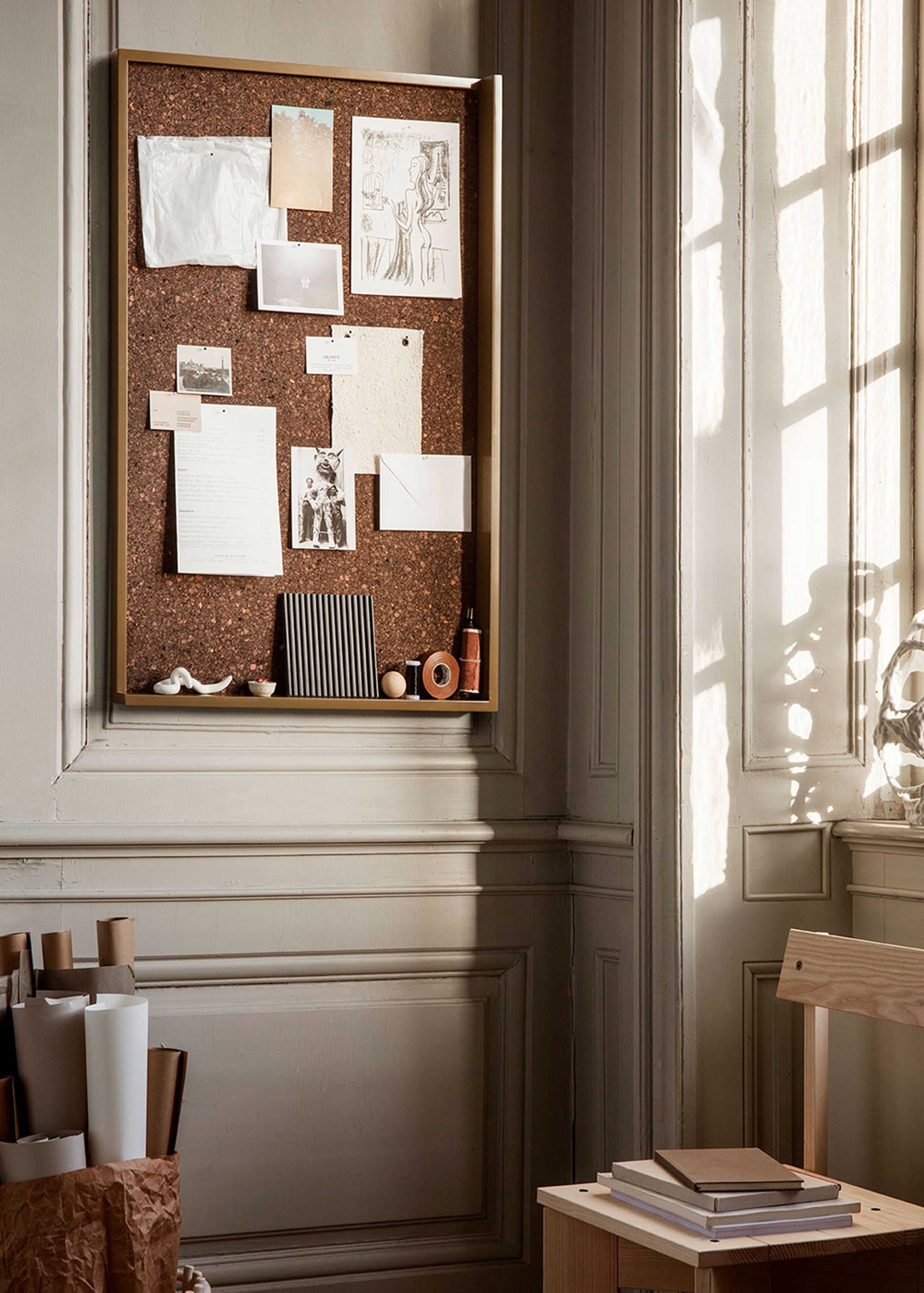 Ferm Living - Quadro de Avisos - Kant Pinboard - Olive