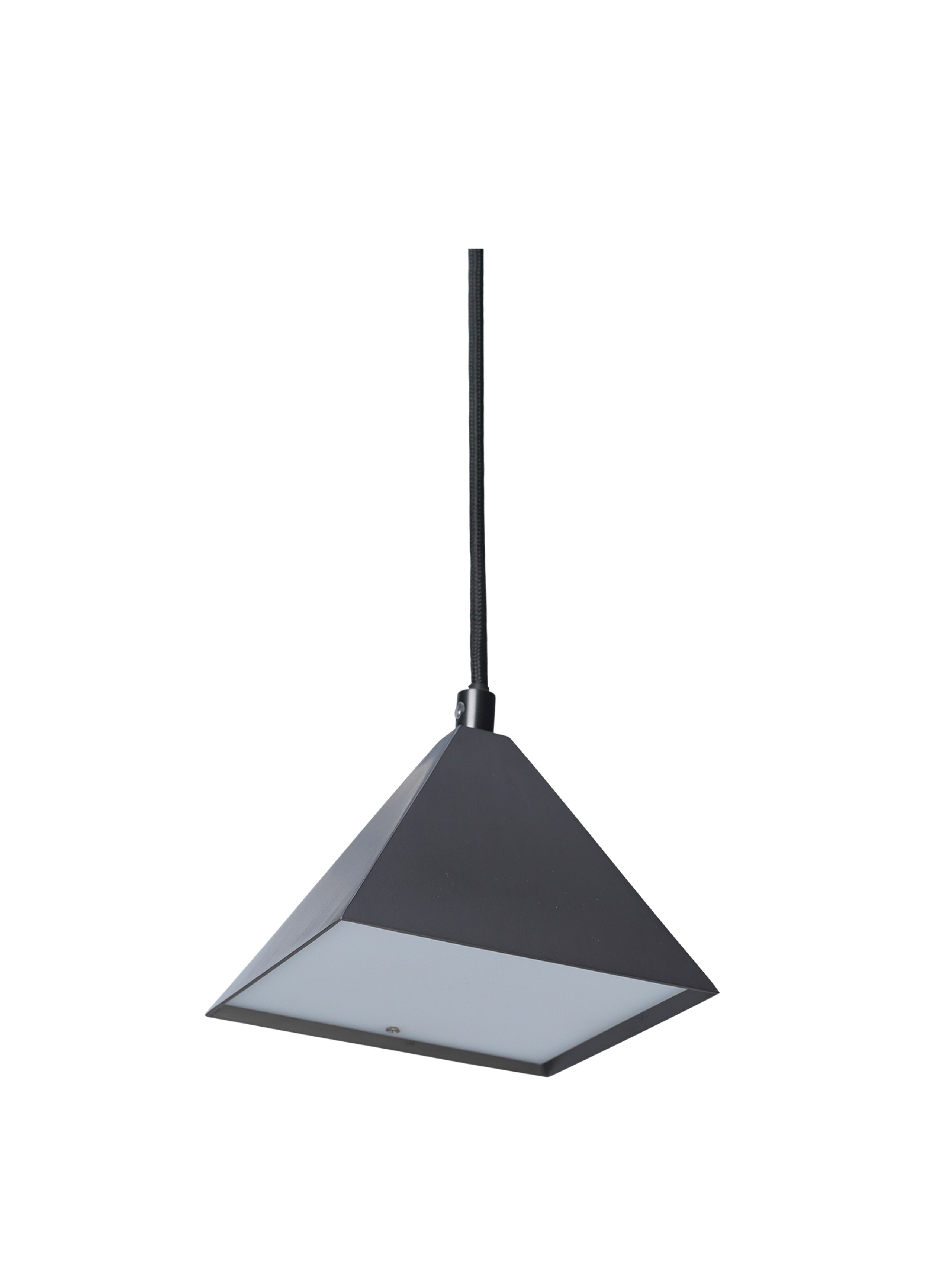 Ferm Living - Pendant Lamp - Kare Pendant - Kare Pendant - Blackened Stainless steel
