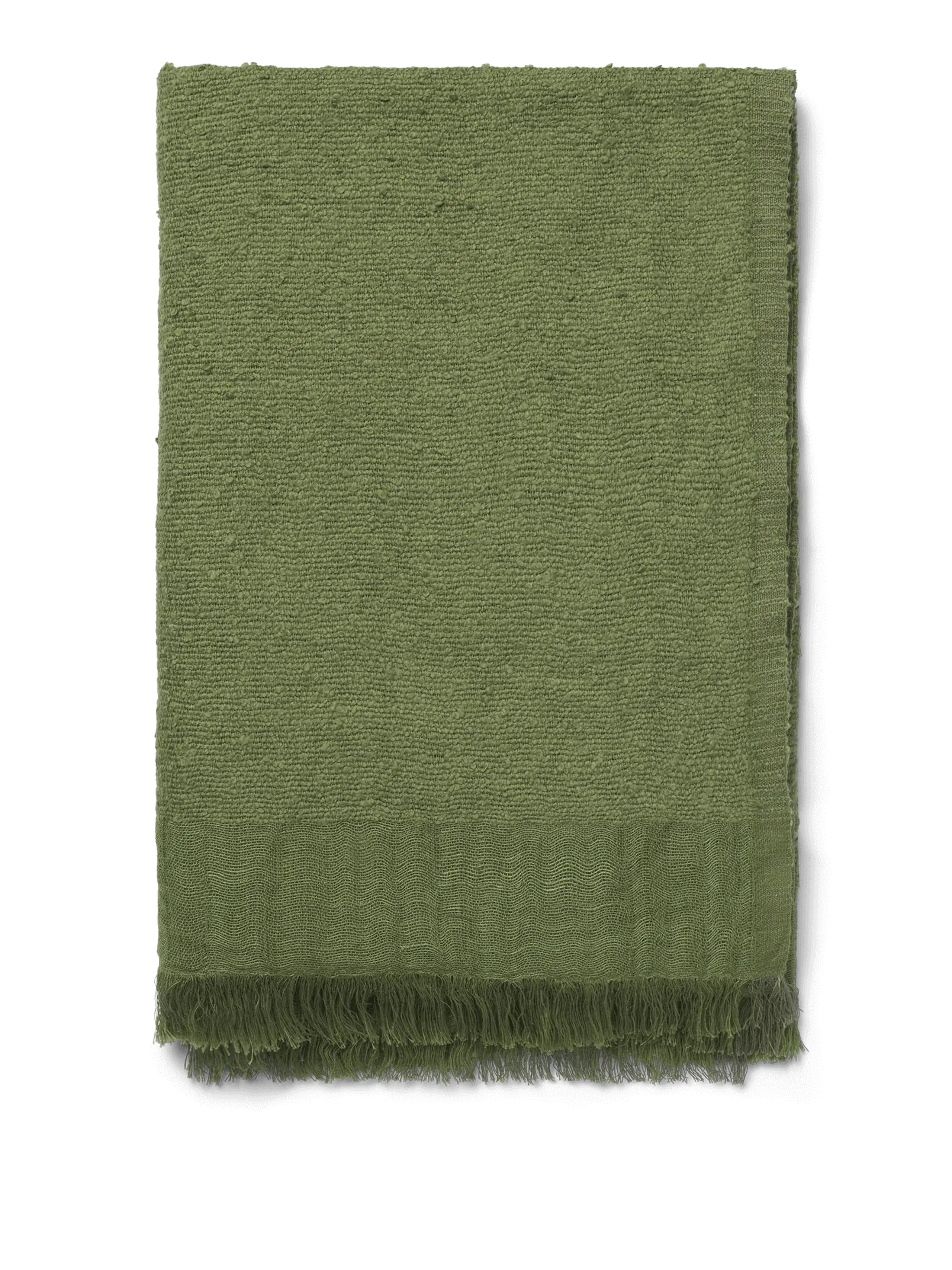 Ferm Living - Plaid - Weaver Throw - Weaver Throw - Avocado