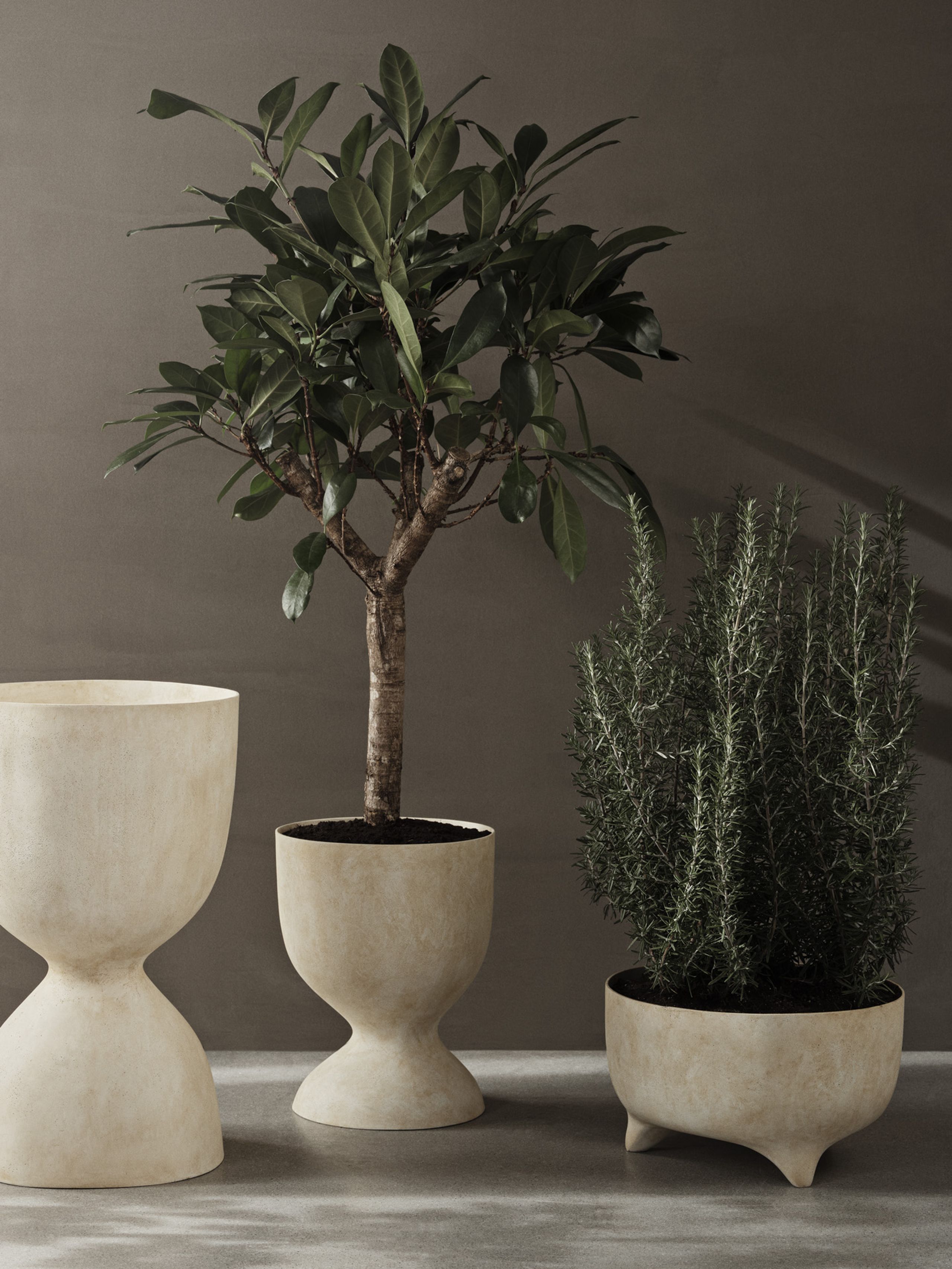 Ferm Living - - Evoke Pot - H45 - Warm Sand