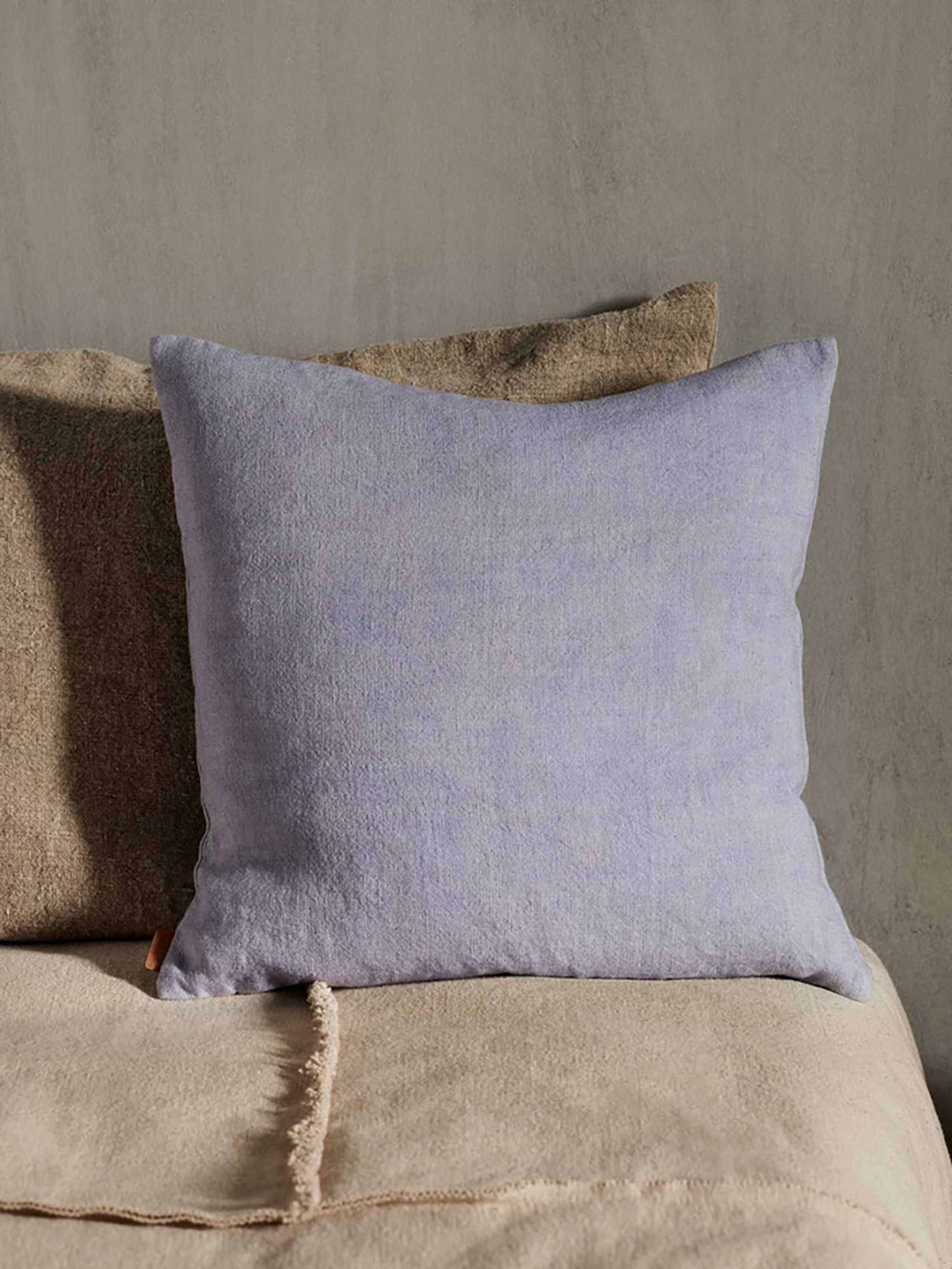 Ferm Living - Pillow - Heavy Linen Cushion - Lemon