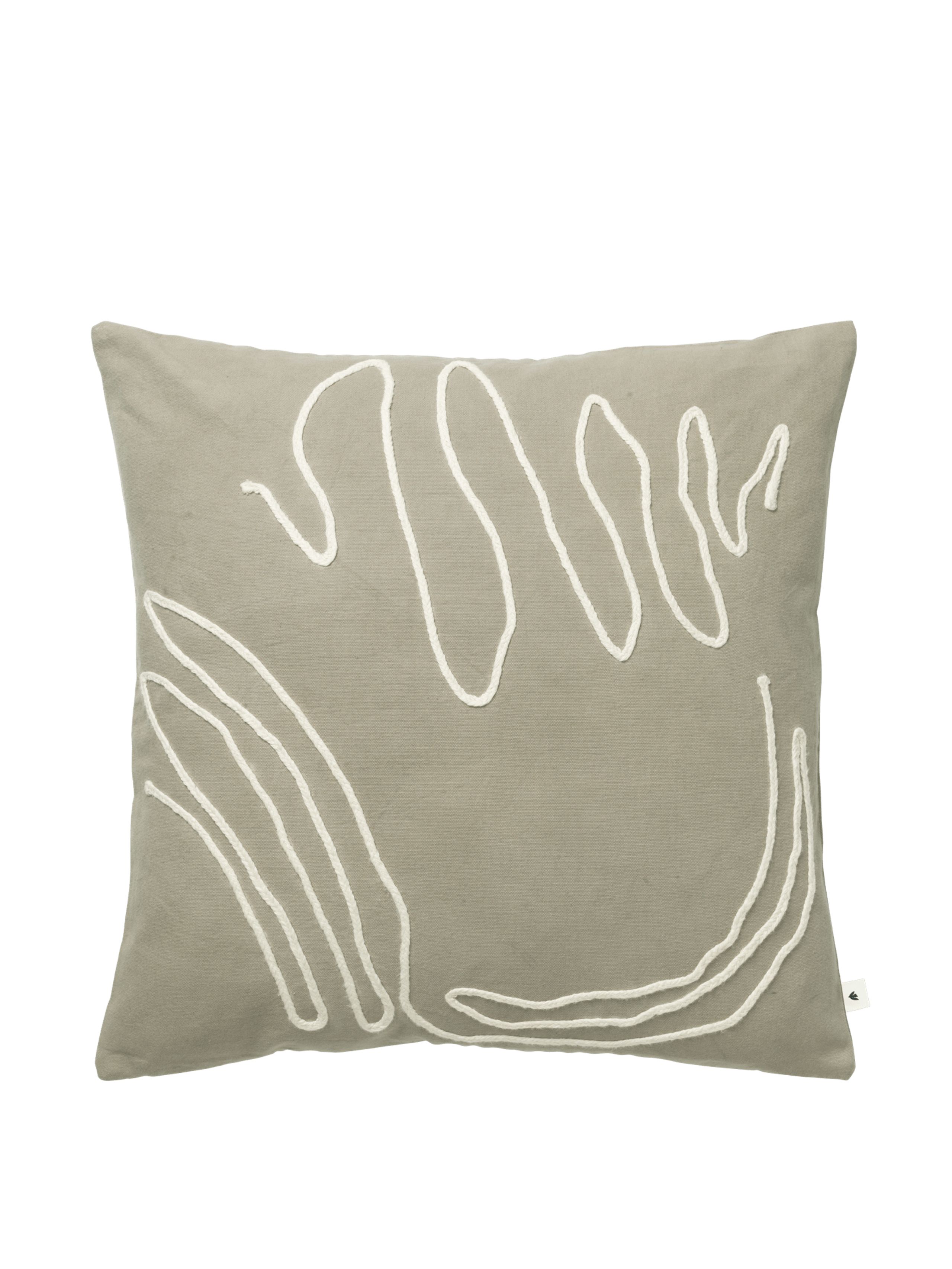 Ferm Living - Pillow - Jot Cushion - Elm Green
