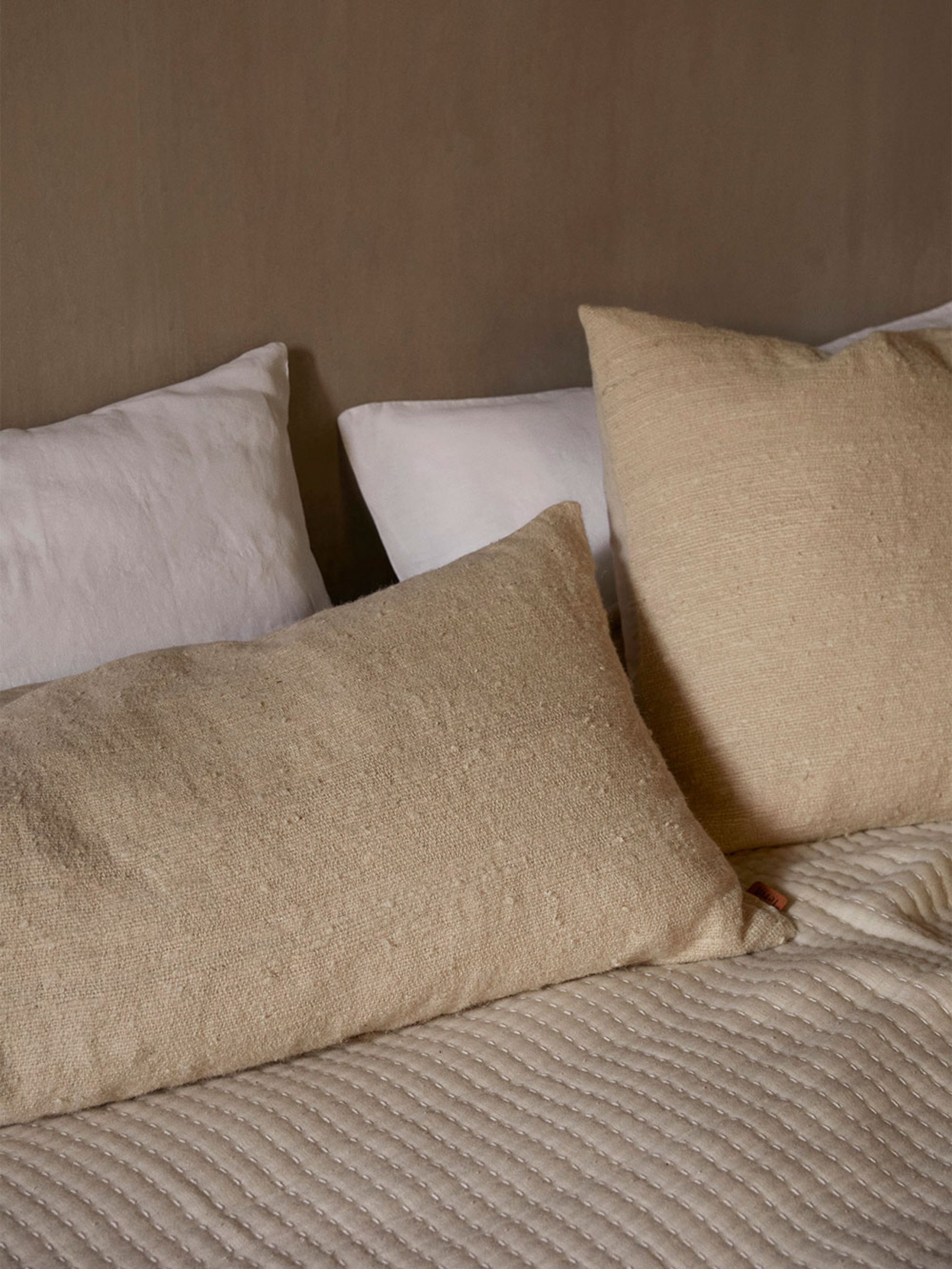 Ferm Living - Pillow - Nettle Cushion - Long - Natural