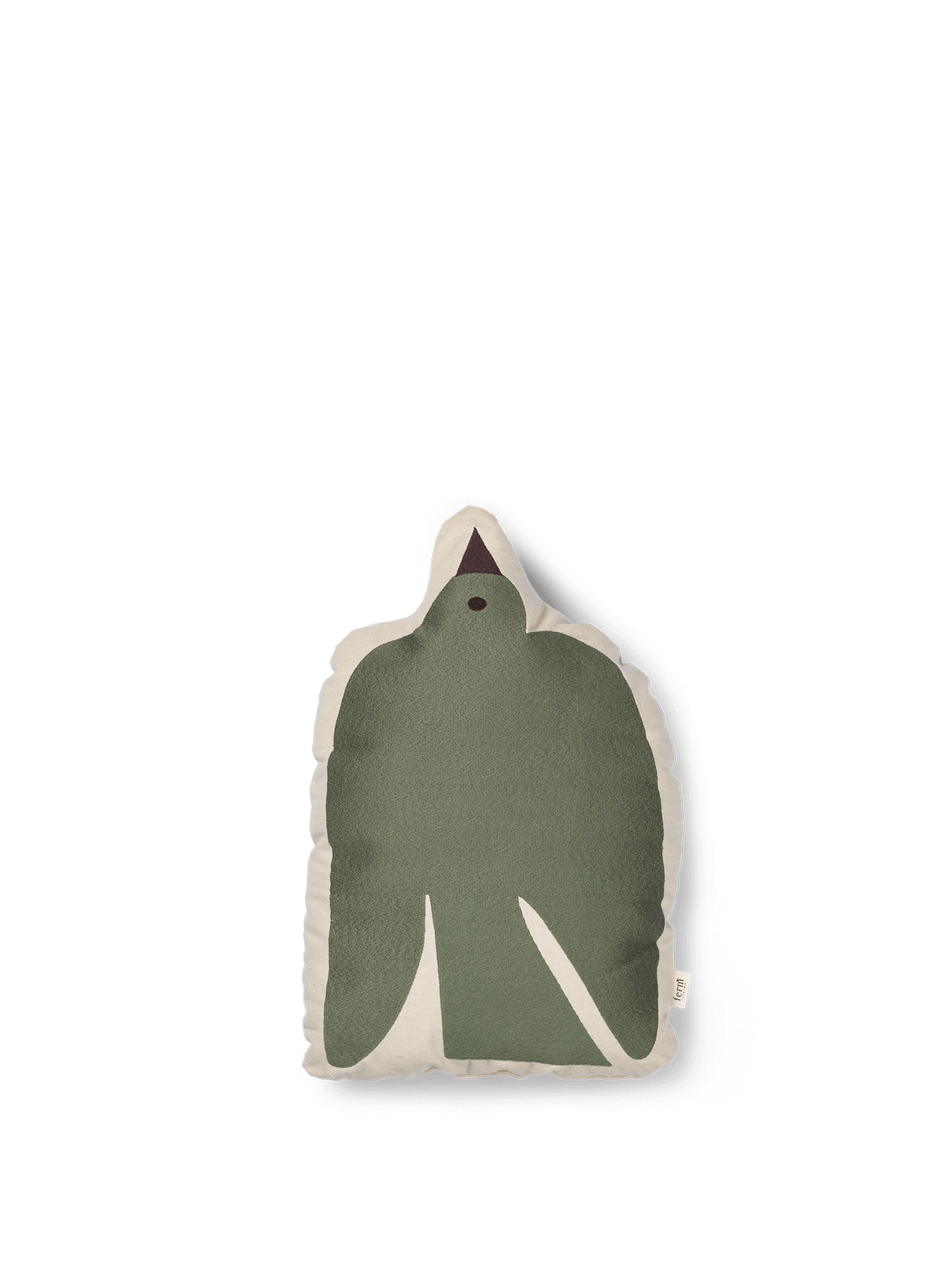 Ferm Living - - Swif Bird Cushion - Avocado Green