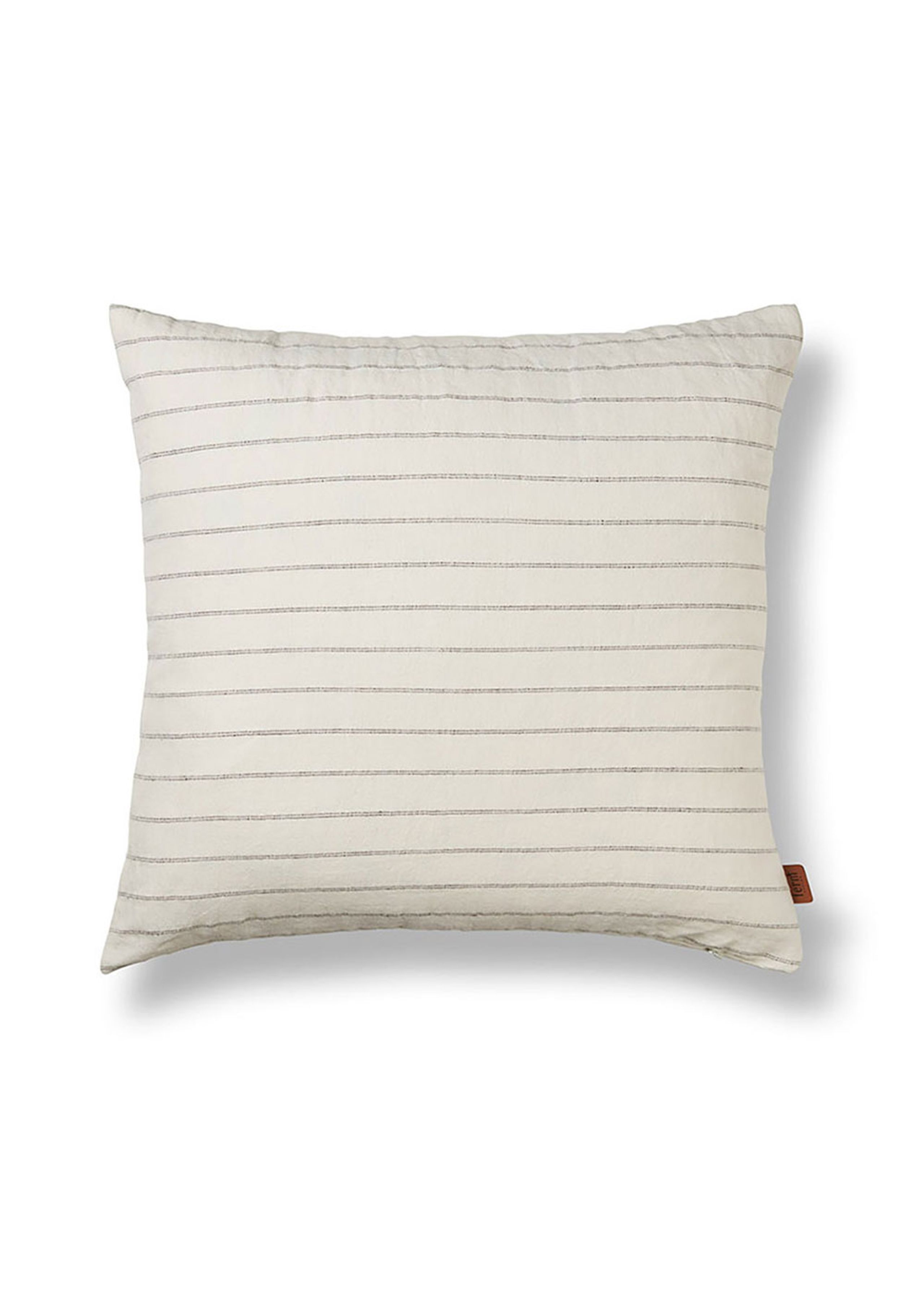 Ferm Living - Kissen - Grand Cushion - Off-white/Chocolate