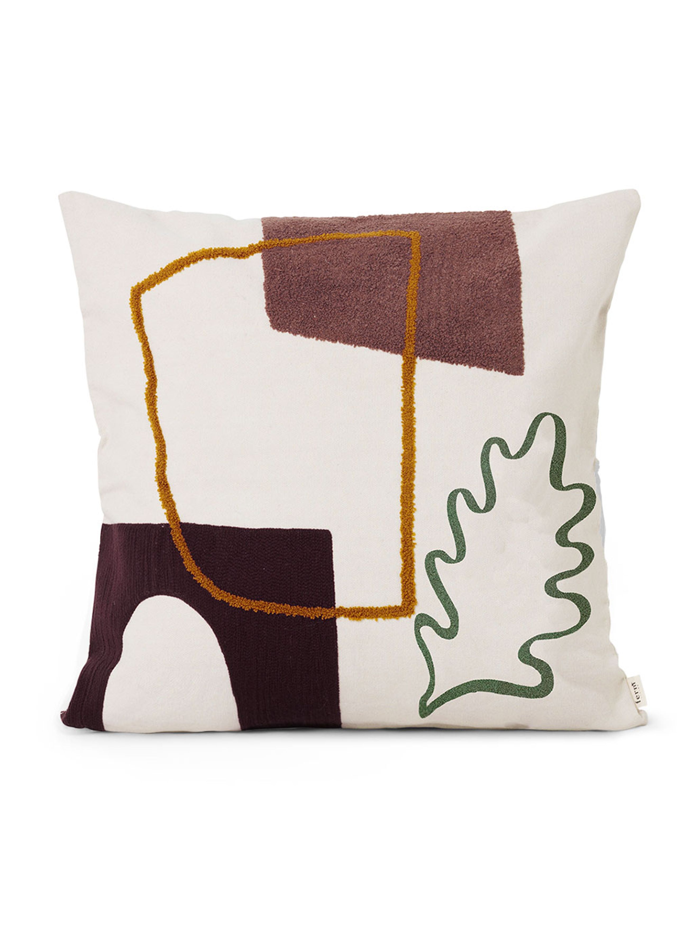 Ferm Living - Cuscino - Mirage Cushion - Leaf