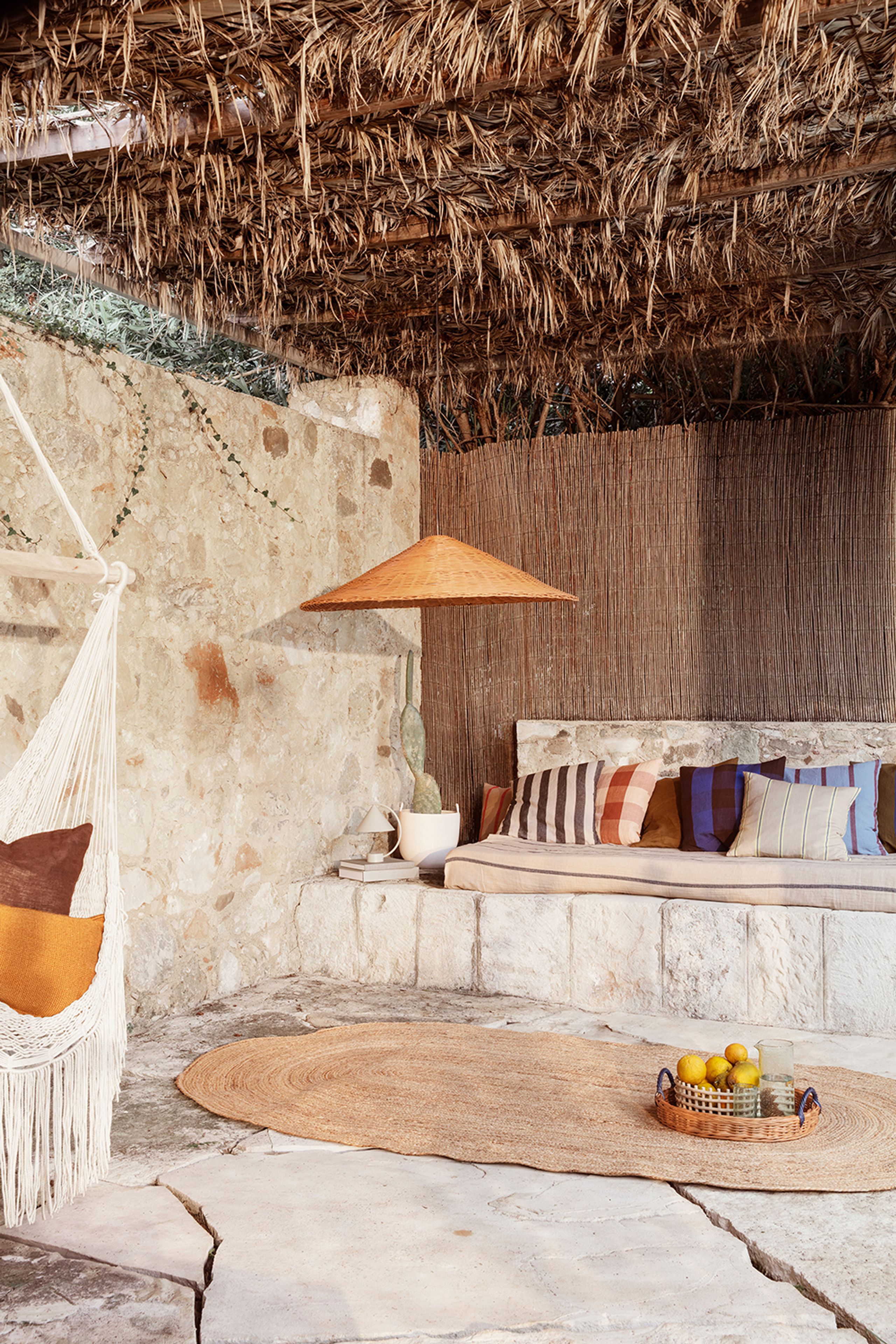 Ferm Living - Cushion cover - Grand Cushion Cover - Off-white/Chocolat