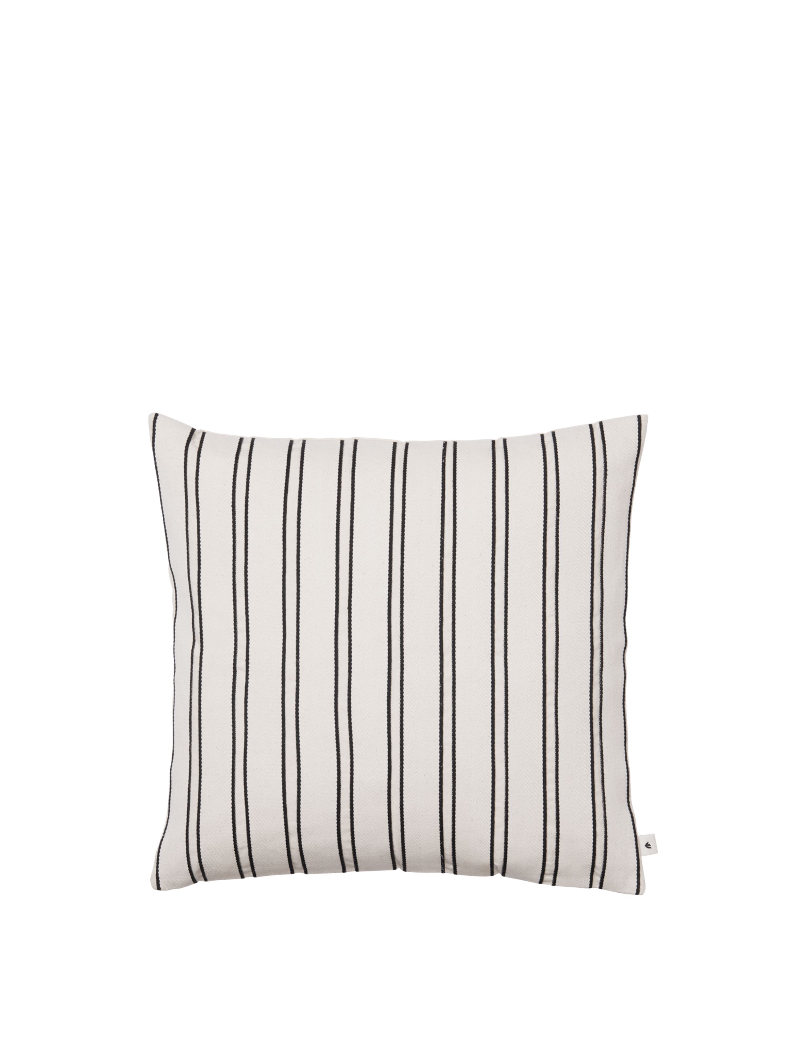 Ferm Living - Funda de cojín - Twill Cushion Cover - Off-white/Black