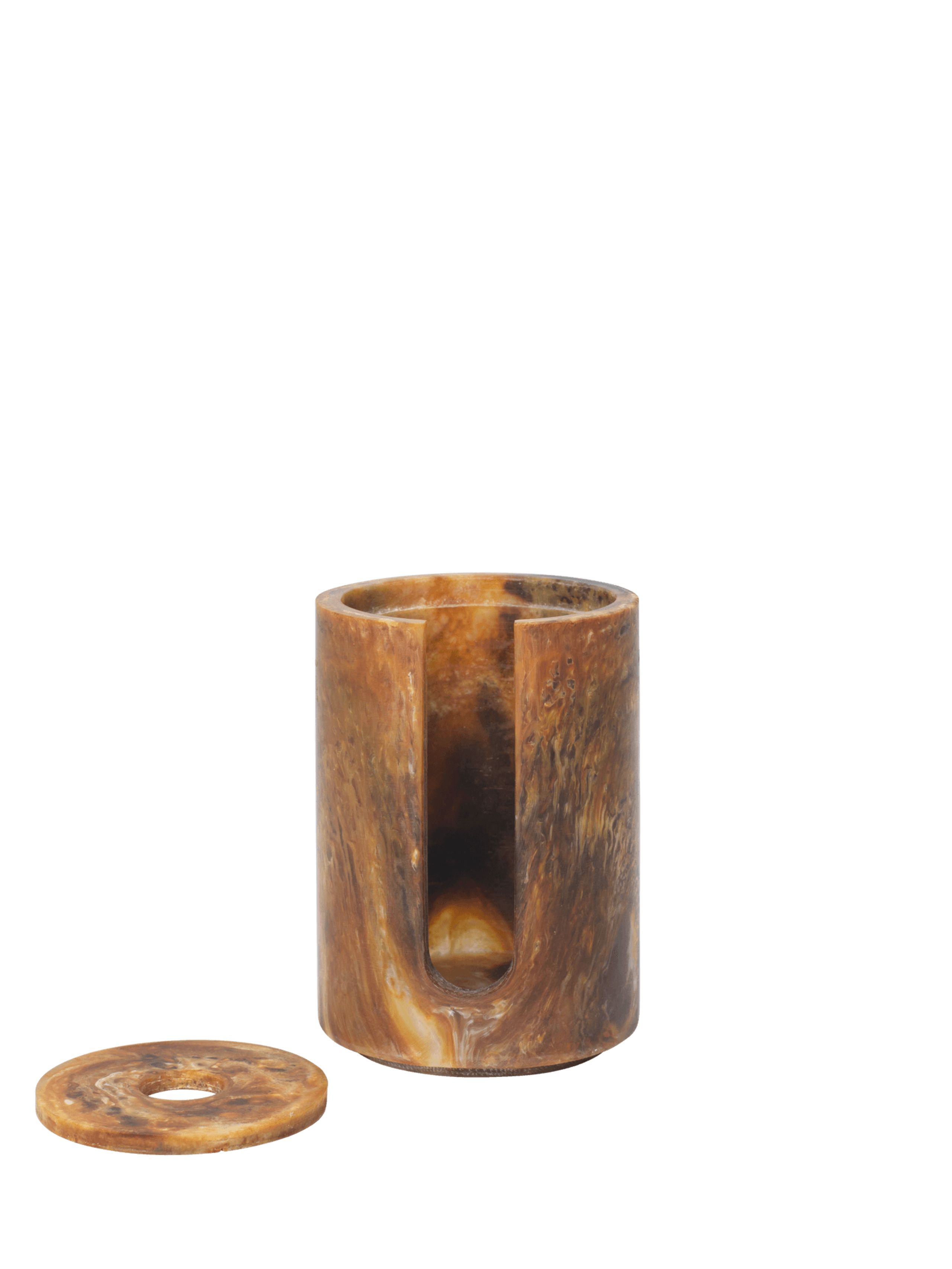 Ferm Living - Container - Mist Cotton Pad Holder - Sugar Kelp