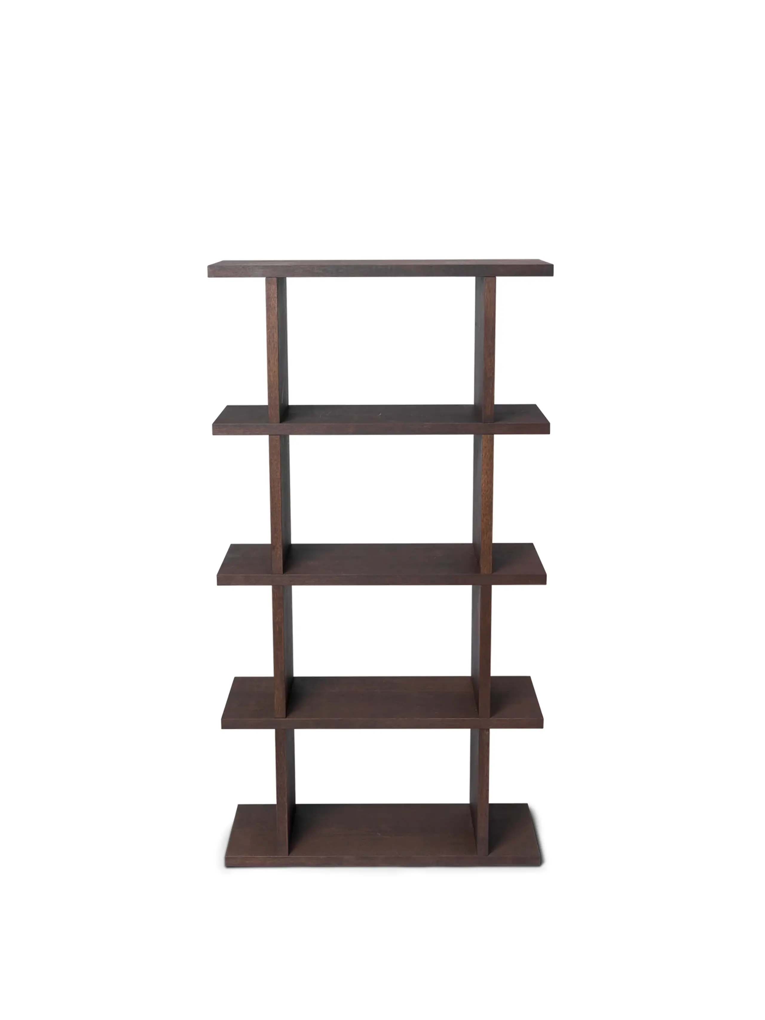 Ferm Living - Regal - Kona Bookcase 1x4 - Dark Stained