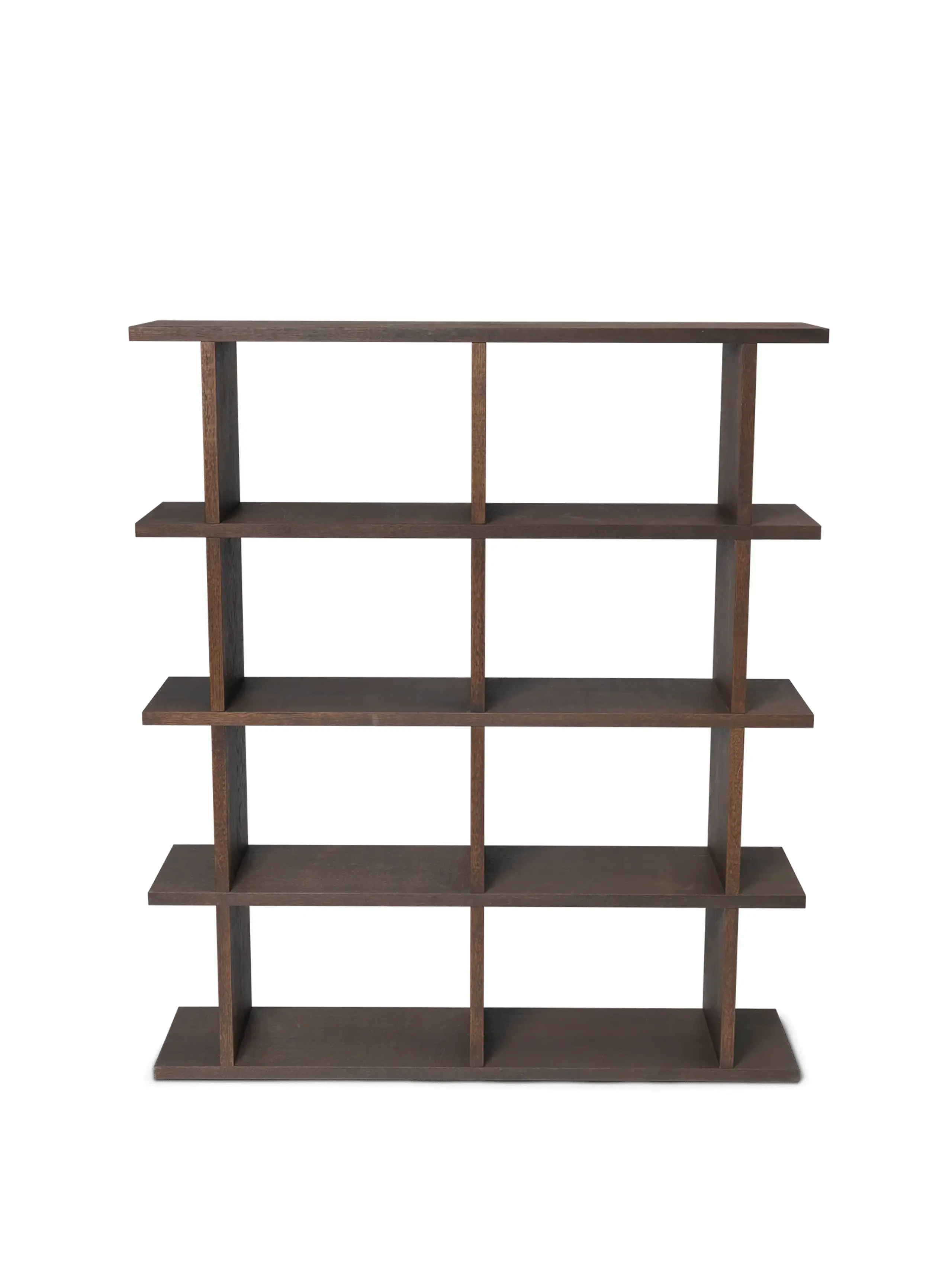 Ferm Living - Librería - Kona Bookcase 2x4 - Dark Stained