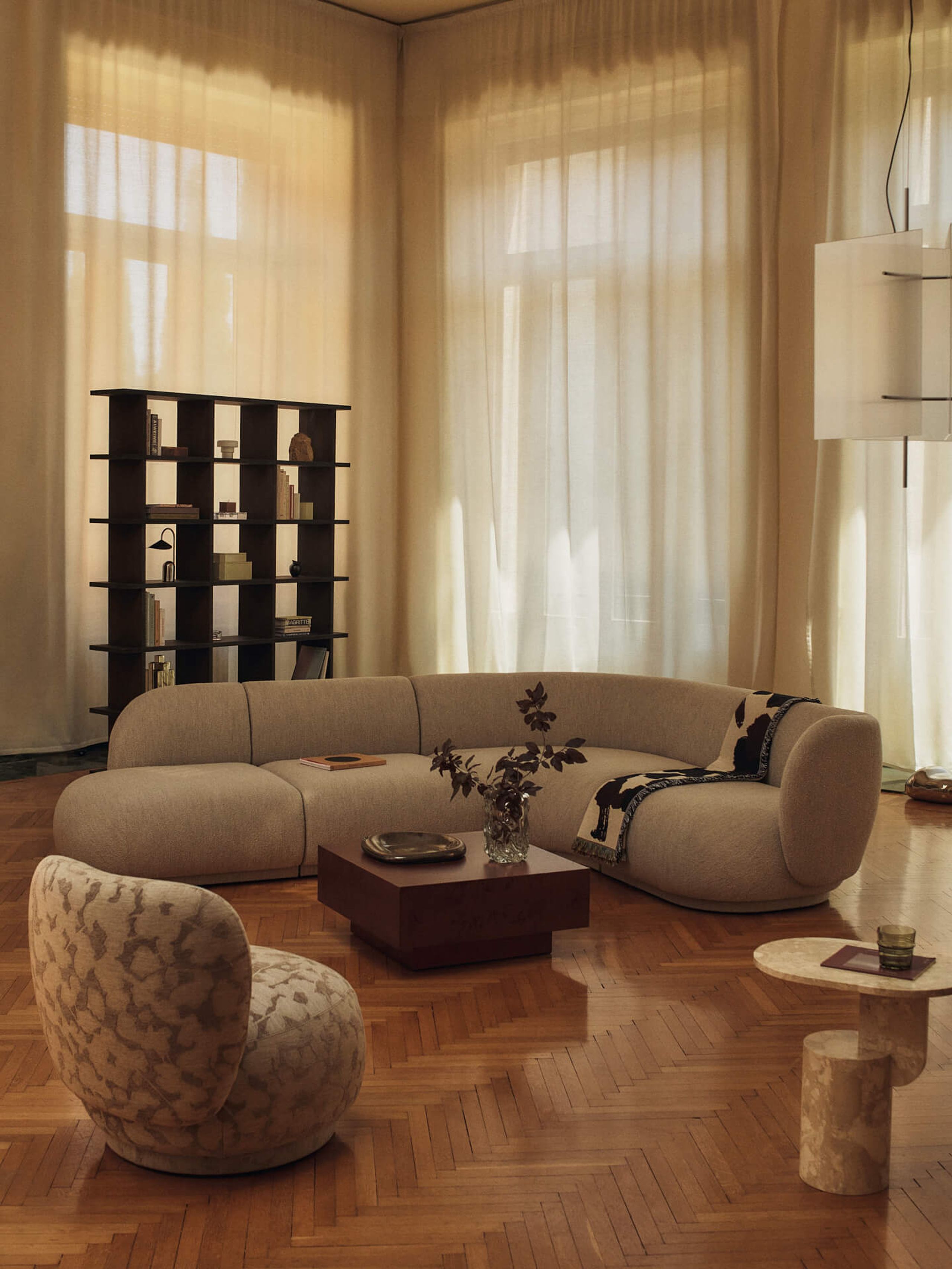 Ferm Living - Regal - Kona Bookcase - Dark Stained