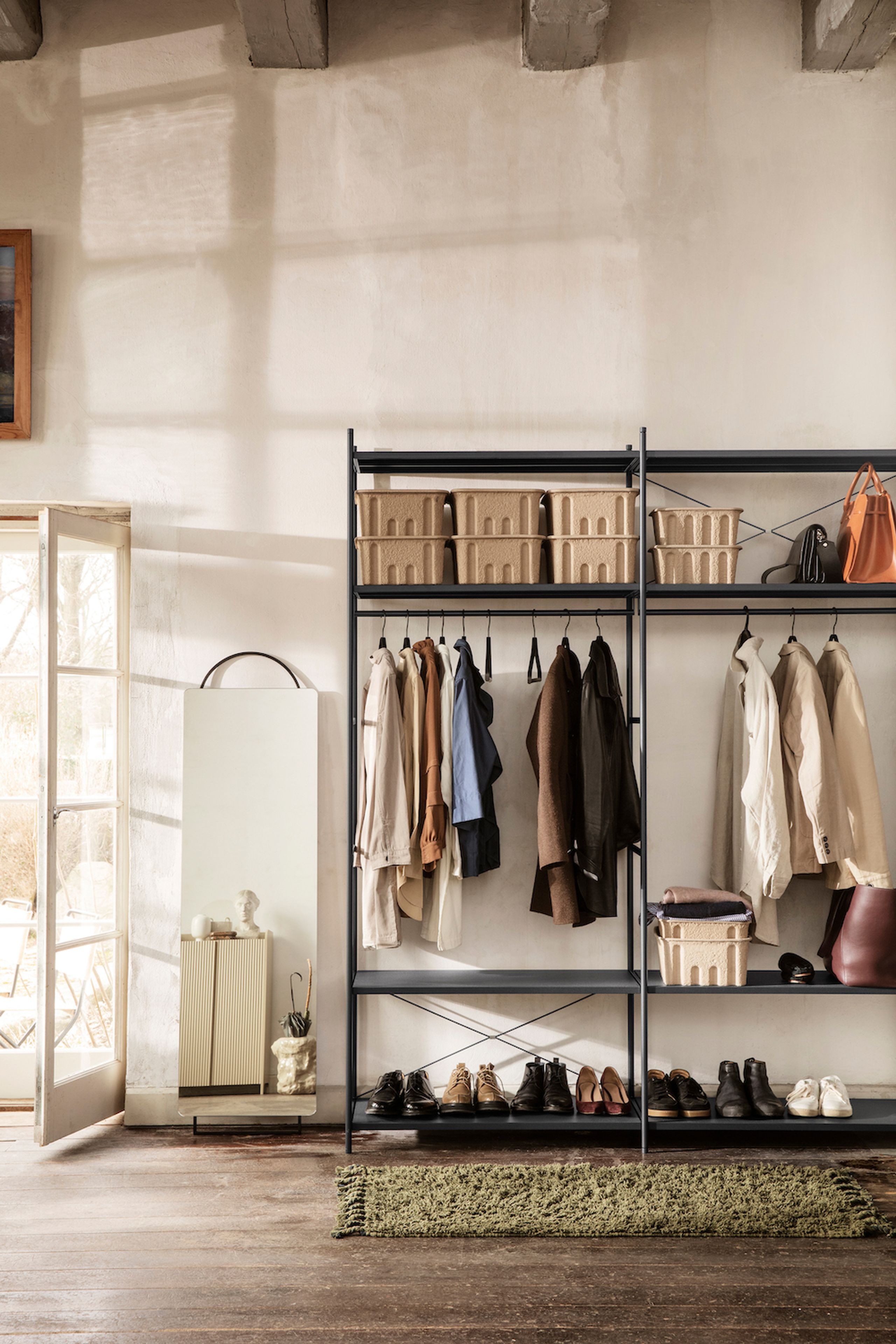 Ferm Living - Display - Punctual | Perforated Shelf - Anthracite