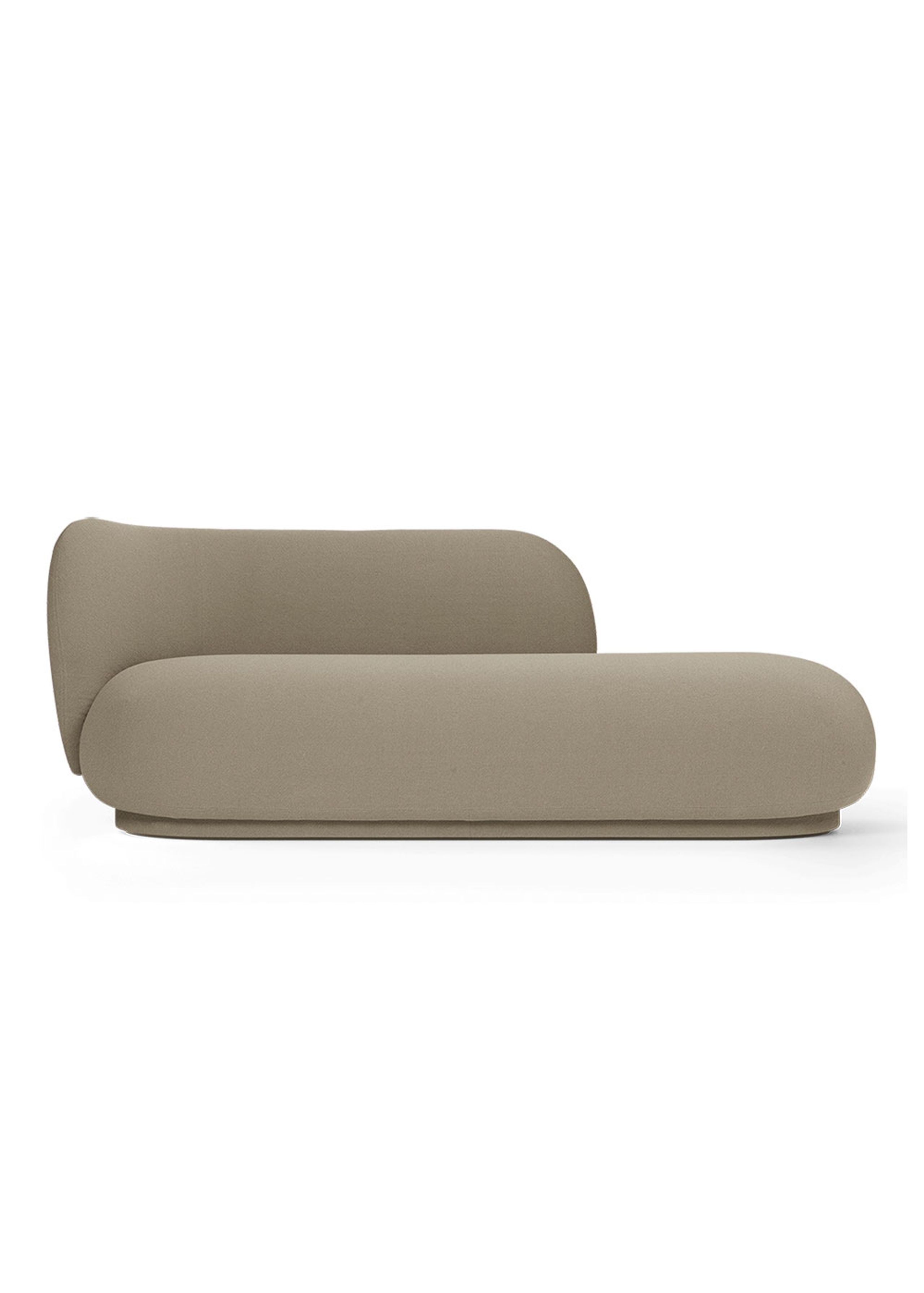 Ferm Living - Pohovka pre 3 osoby - Rico Divan L - Grain - Cashmere