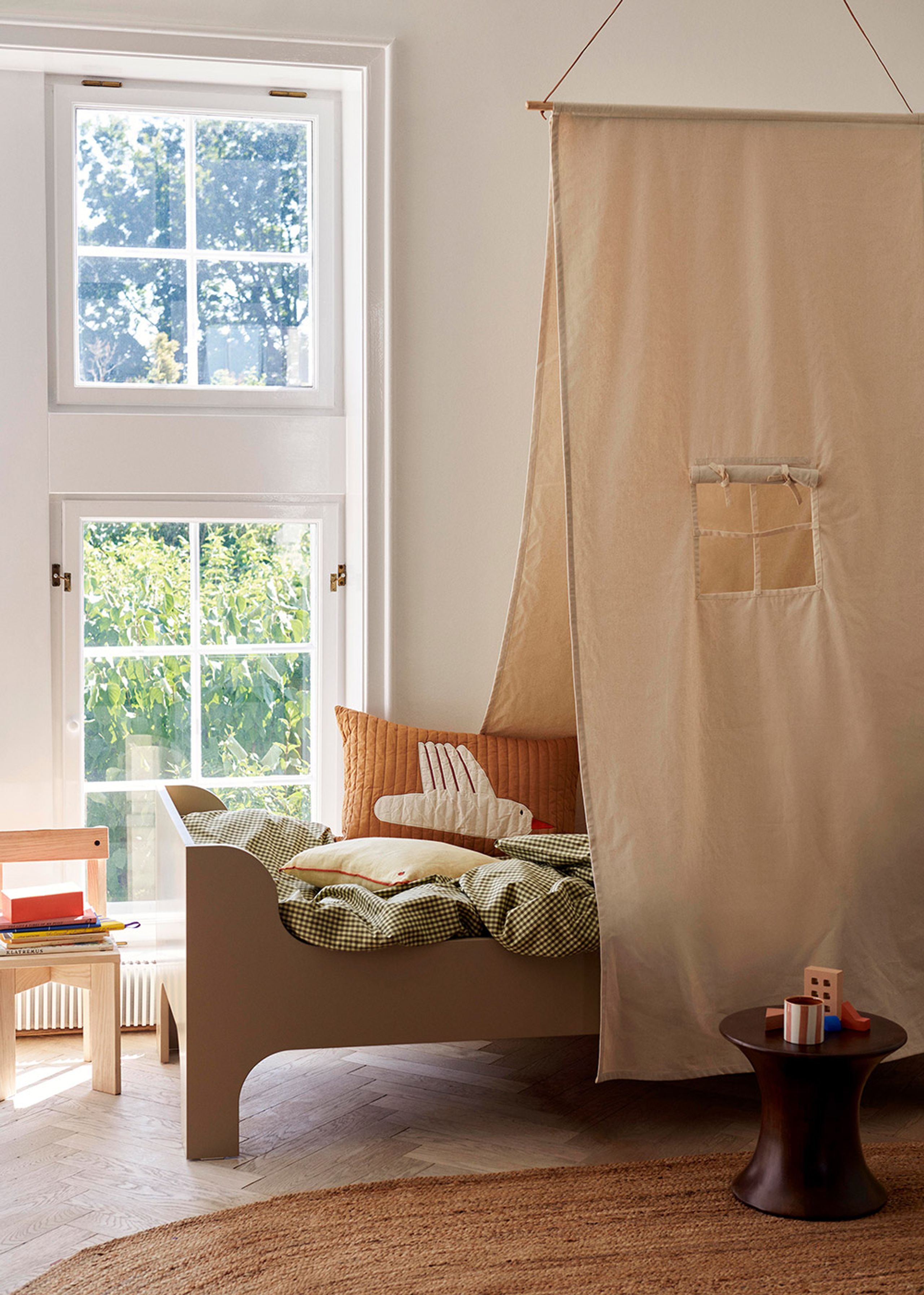 Ferm Living - Bed canopy - Settle Bed Canopy - Offwhite