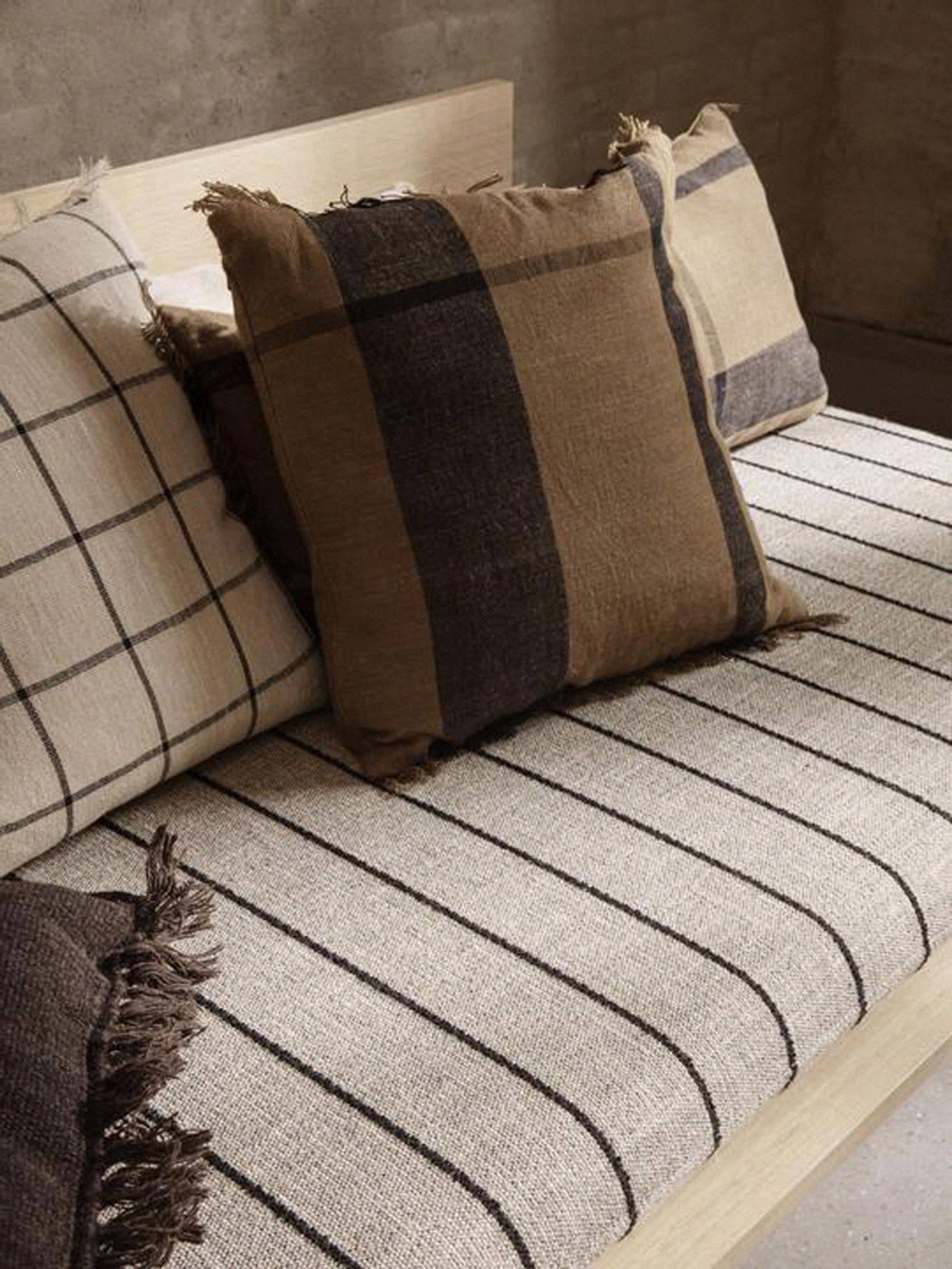 Ferm Living - Sängram - Kona Mattress - Pasadena - Sand/Black