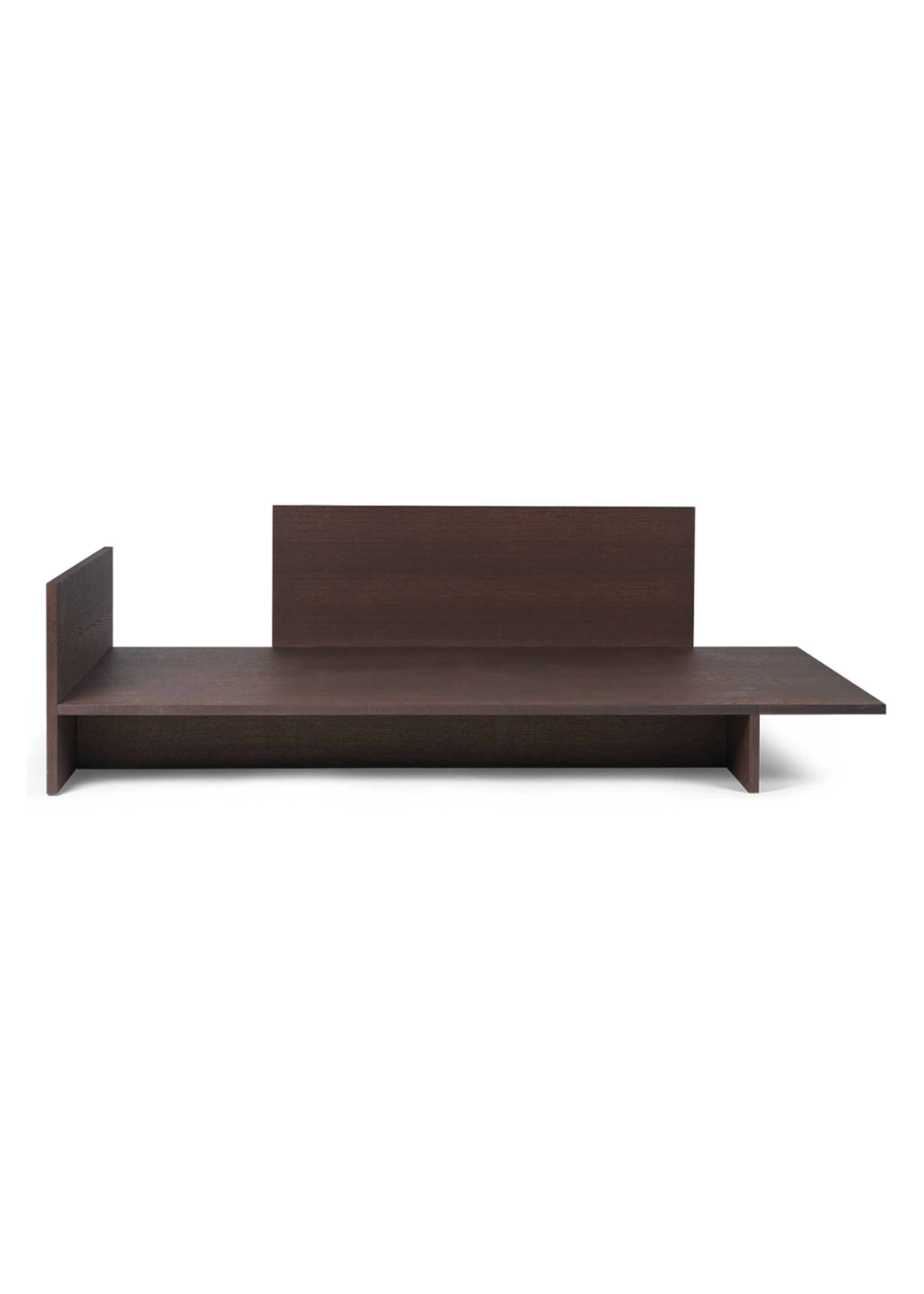 Ferm Living - Bed frame - Kona Bed - Dark Stained