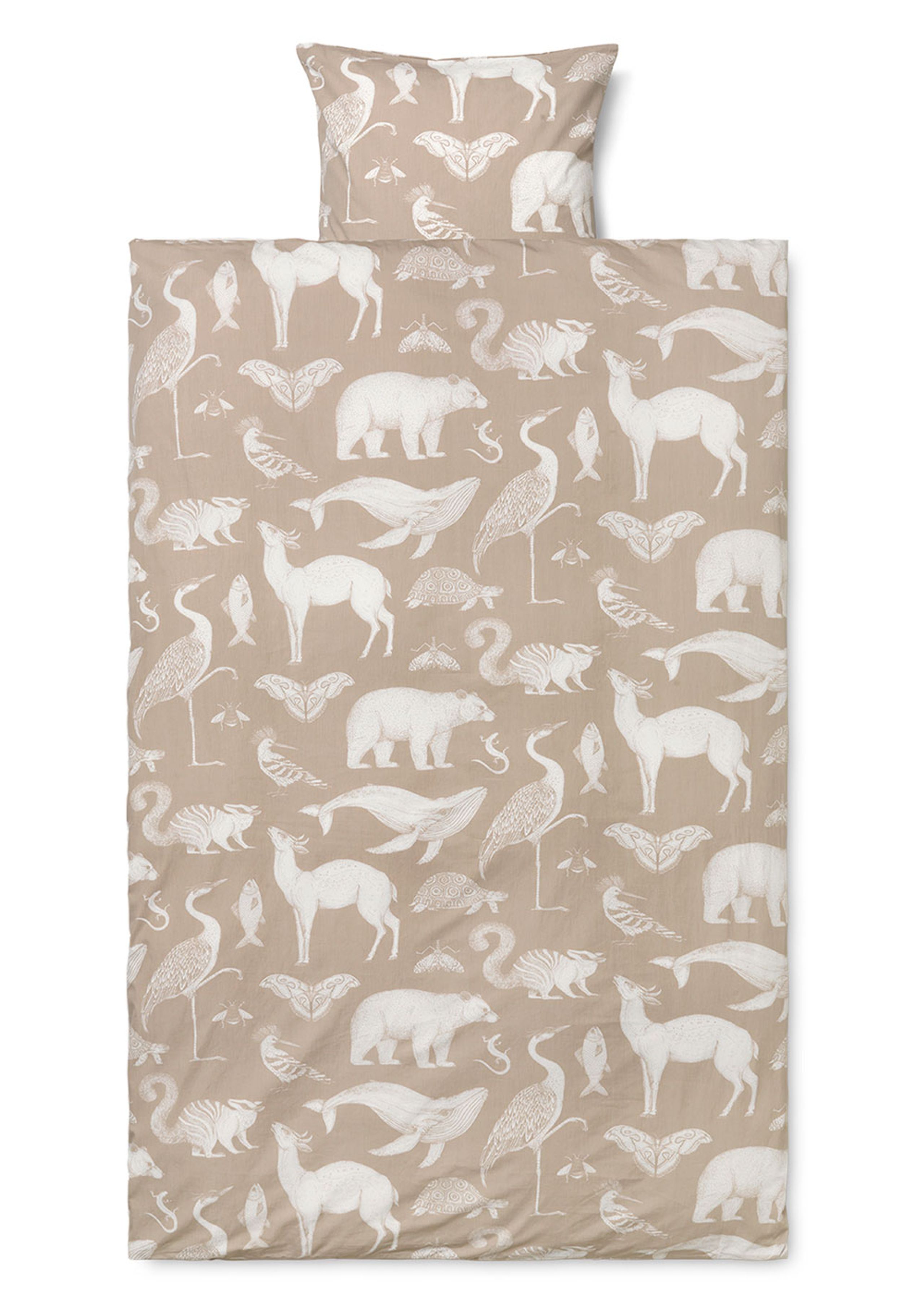 Ferm Living - Bed Sheet - Katie Scott Sengetøj - Sand